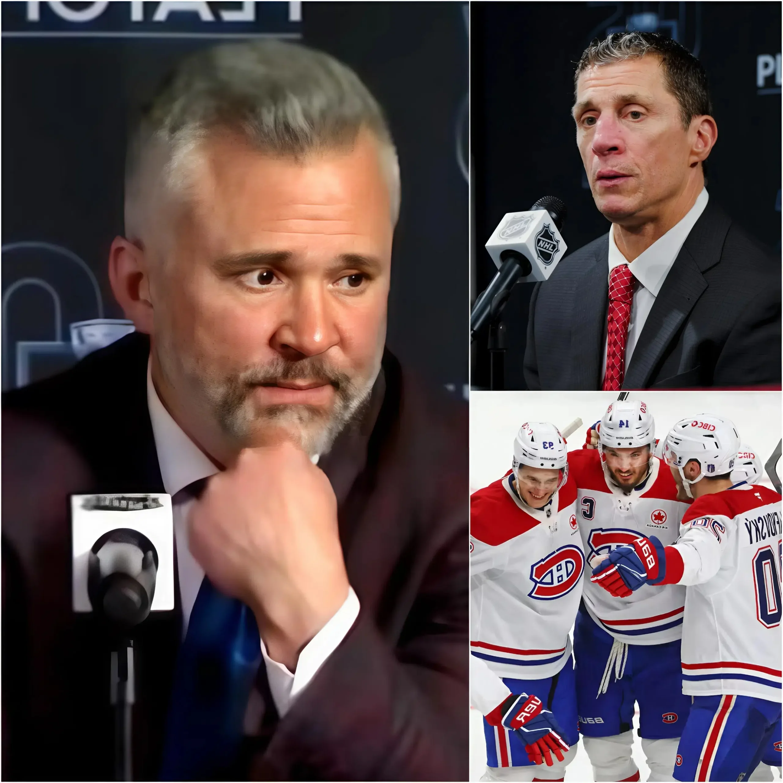 Cover Image for Un jour avant le premier match de la demi-finale des playoffs, l’entraîneur Rod Brind’Amour des Carolina Hurricanes a déclenché une tempête médiatique. Lors d’une conférence de presse tendue, il a affirmé que l’équipe des Montreal Canadiens était faible et ne méritait pas d’être en demi-finale.