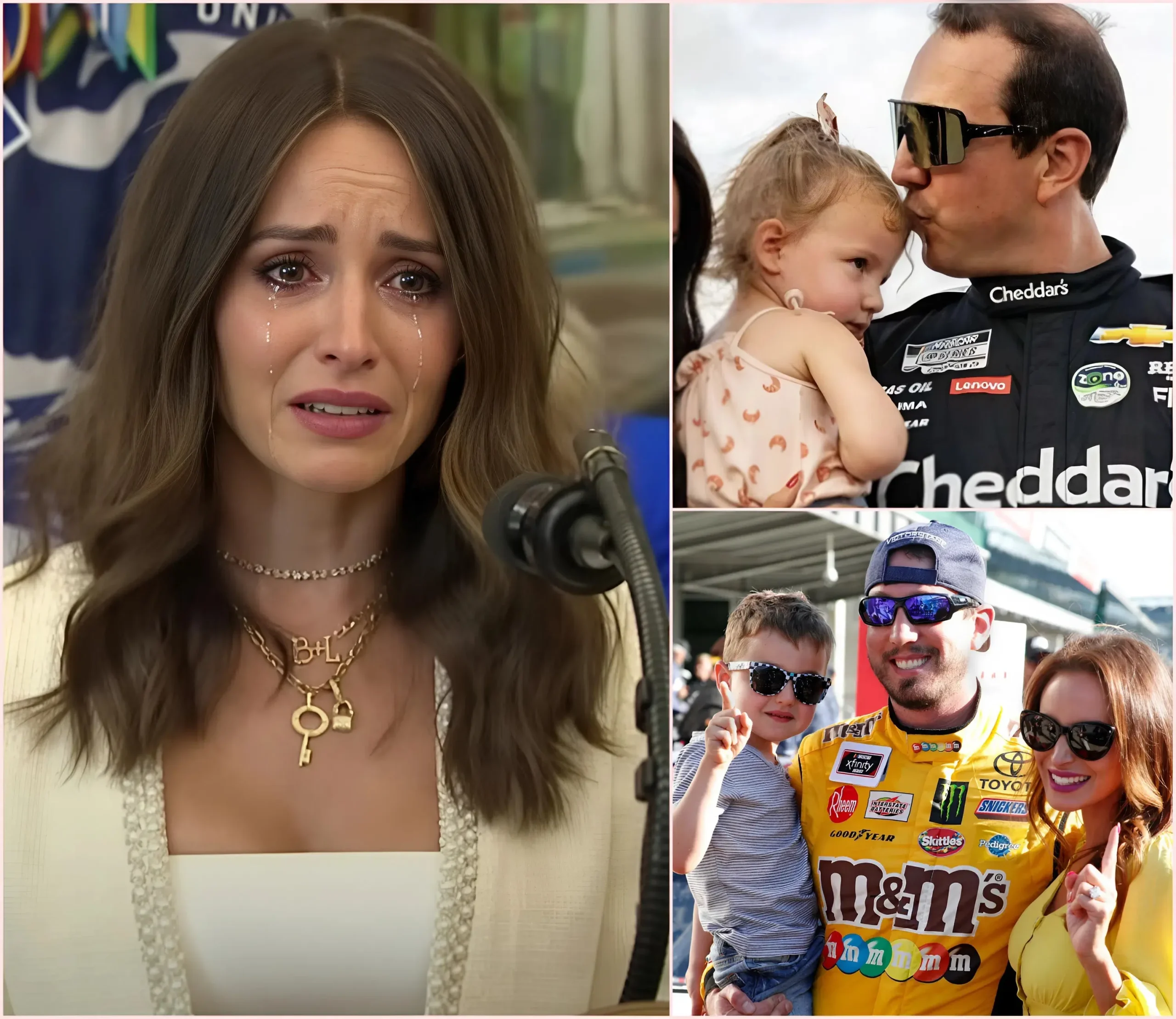 Cover Image for “NASCAR, GIVE MY HUSBAND BACK!” 💔 After more than four days of grief and hopeless waiting for Kyle Busch, Samantha Busch finally revealed new secrets about her husband’s death. Their desperate little daughter whispered, “Dad, please come home to me.” 😢 A moment of sadness, hope, and a breakthrough that shattered many hearts 👇