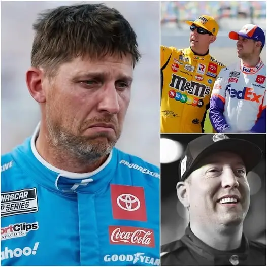 Cover Image for 🔴 BREAKING NEWS FROM NASCAR: Denny Hamlin moved the entire racetrack to tears with his emotional words and revealed the real reason behind it—it was all because of his late racing friend! Upon hearing the news, Hamlin couldn’t hold back his tears as he spoke of Kyle Bush’s silent sacrifices over the years.