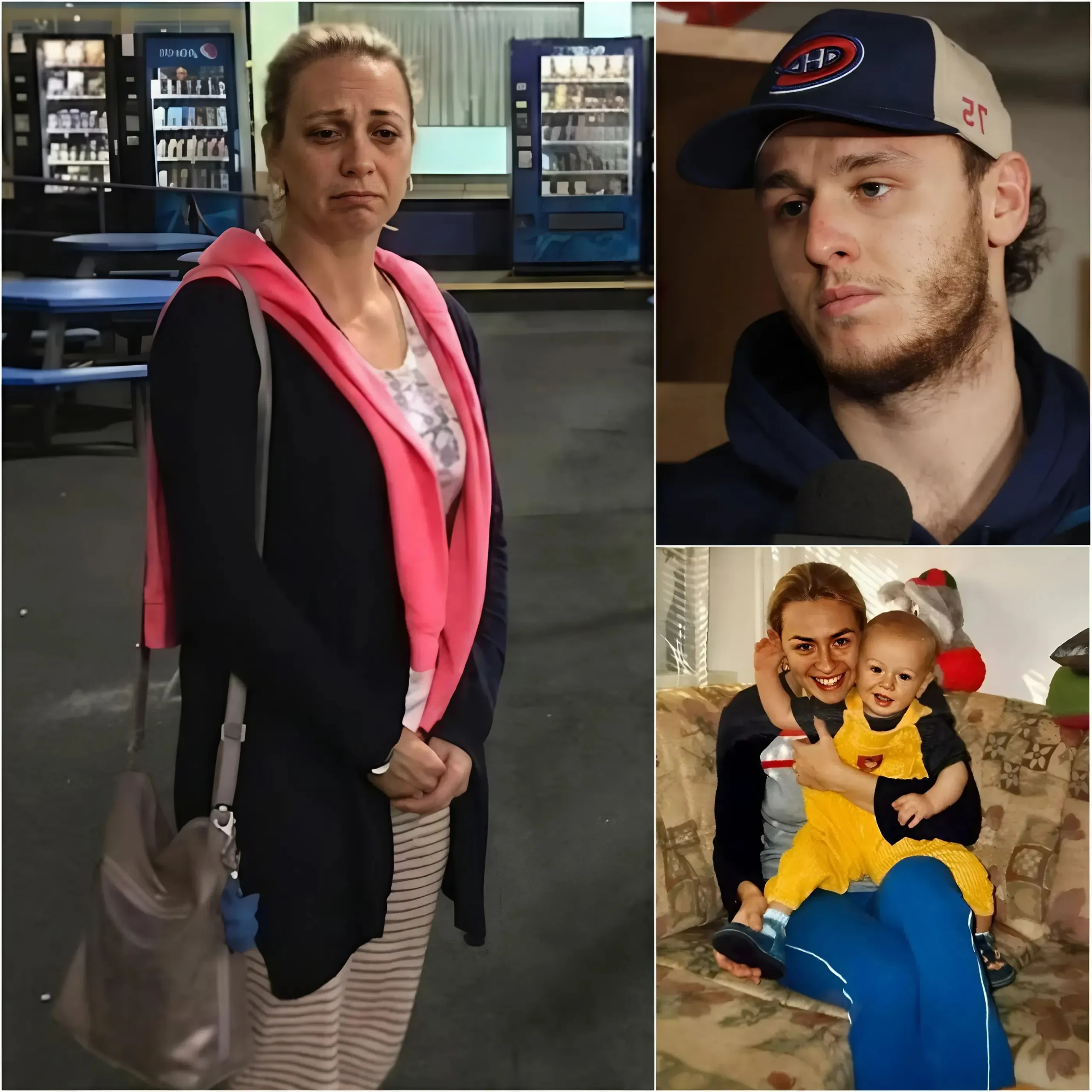Cover Image for 😢 « Je vous en supplie… S’il vous plaît, arrêtez d’attaquer mon fils ! » — Dans un moment très émouvant après la défaite des Montreal Canadiens contre les Carolina Hurricanes lors du deuxième tour des demi-finales, la mère de Jakub Dobeš a bouleversé toute la salle de presse lorsqu’elle a fondu en larmes en prenant la défense de son fils.