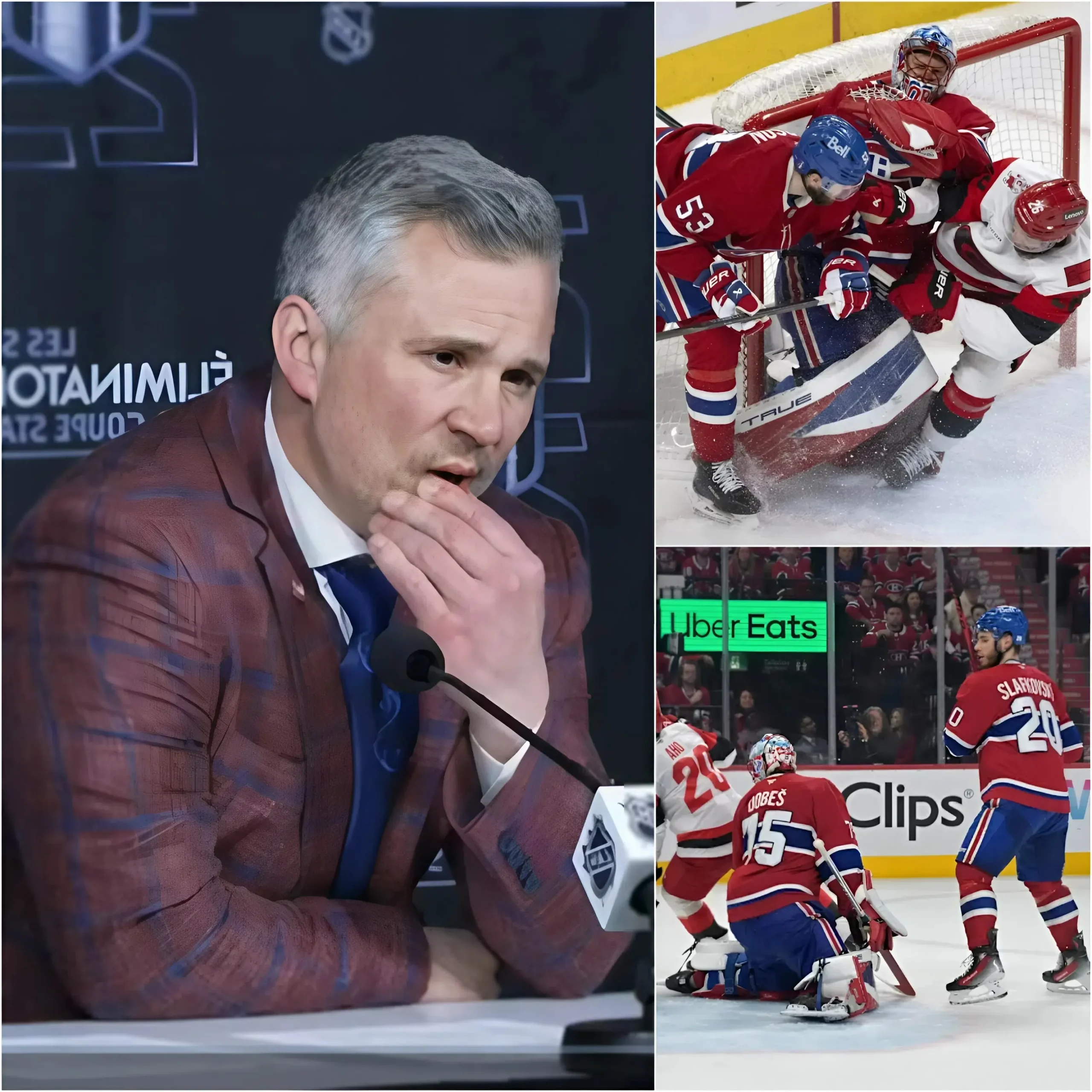 Cover Image for « Juste aprĂšs la dĂ©faite dâaujourdâhui des Montreal Canadiens contre les Carolina Hurricanes au troisiĂšme tour des demi-finales, il mâa dit, avec un regard froid, quâil voulait quitter les Montreal Canadiens aprĂšs cette saison. âJe ne veux vraiment plus rester ici.â Ce moment-là ⊠la douleur a Ă©tĂ© absolument terrible ! »