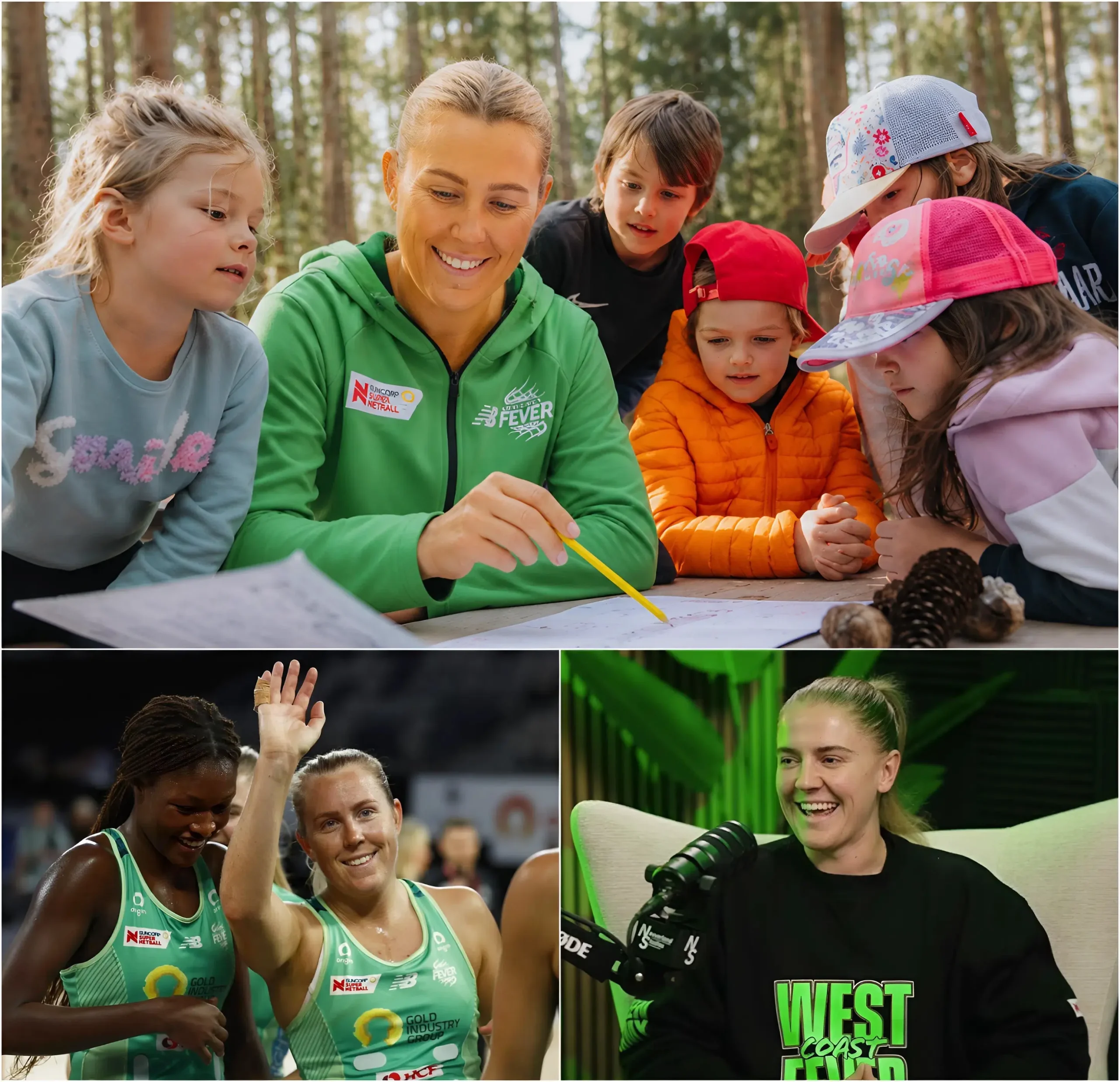 Cover Image for đđ BREAKING NEWS đ West Coast Fever captain Jess Anstiss has stunned the entire netball world after committing to help underprivileged children gain access to education and sport. She declared: âThis is a victory worth more than any trophy or championship.â