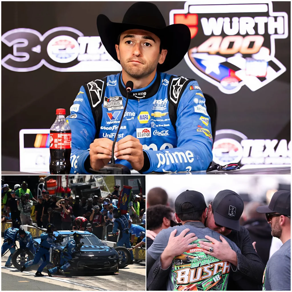Breaking news: Chase Elliott was vying for the lead and had a real chance of winning…