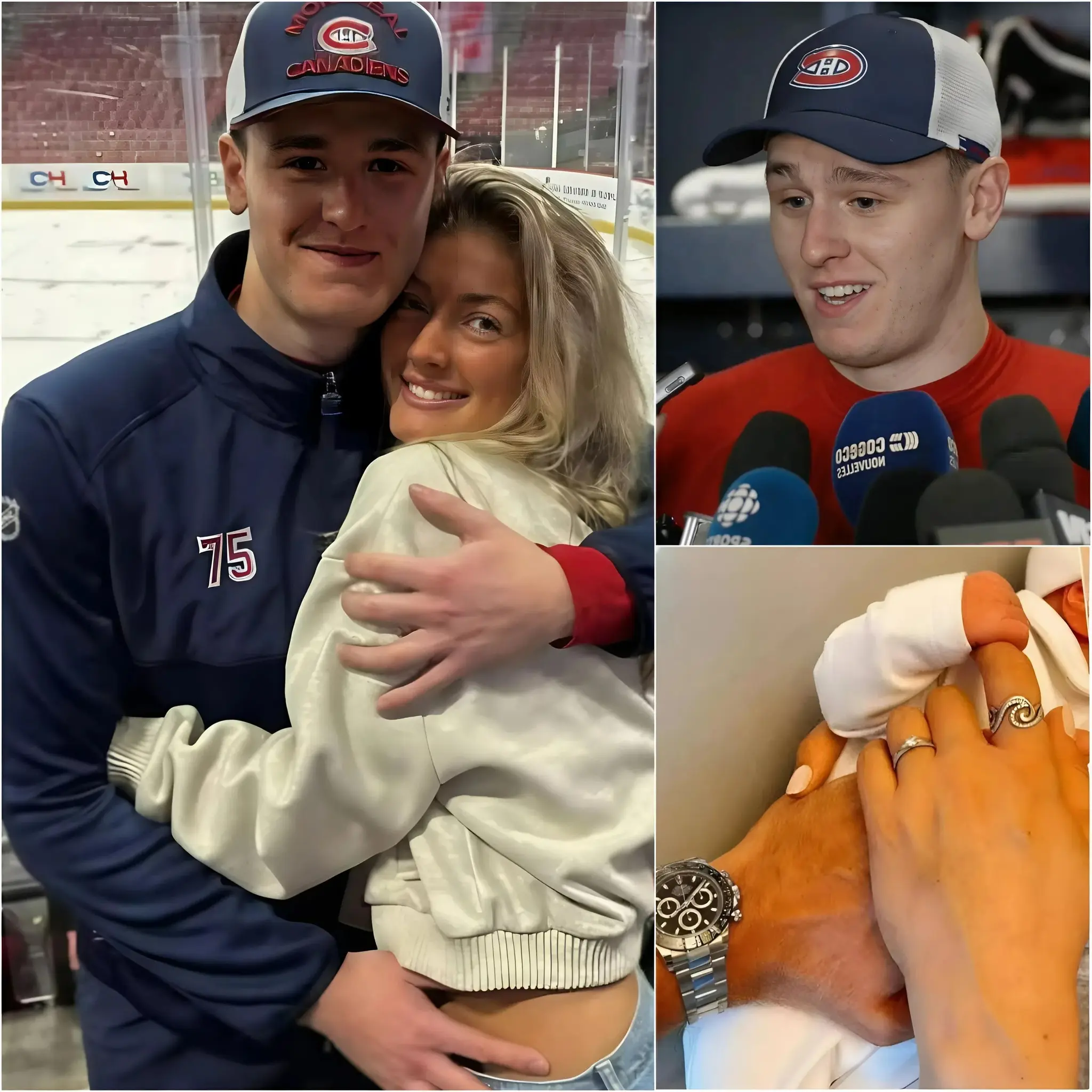 Cover Image for 👶👶 BONNE NOUVELLE : Dans une annonce totalement inattendue au milieu de l’intense bataille des demi-finales, Jakub Dobeš a rendu les supporters extrêmement heureux en révélant que sa fiancée depuis plus d’un an,