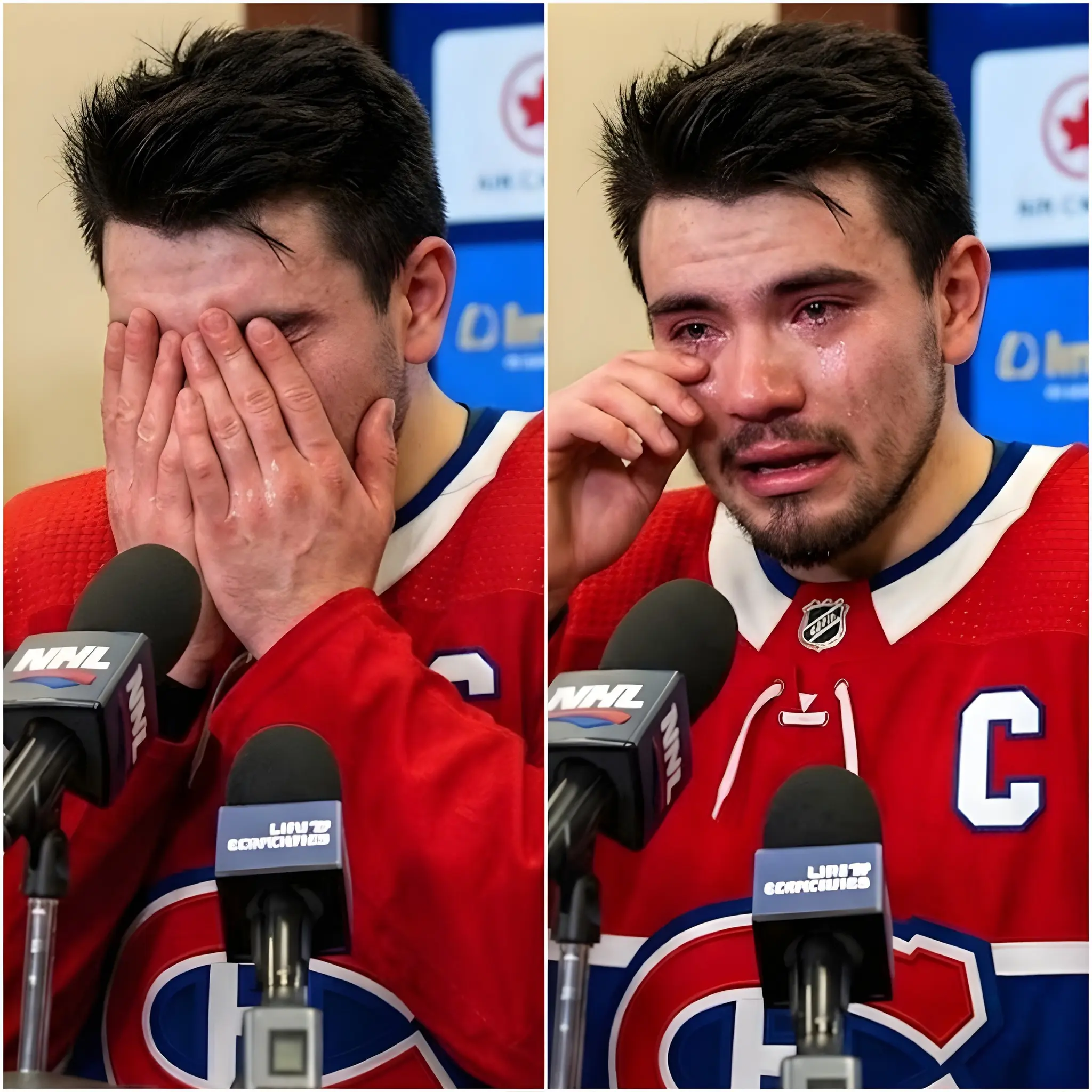 Cover Image for 💔 😢NOUVELLES DÉVASTATRICES : Il y a 10 minutes à Montréal, Canada 😢 À l’âge de 26 ans, la famille du capitaine des Montreal Canadiens Nick Suzuki 🏒 vient d’annoncer une nouvelle urgente aux fans : il rencontre actuellement un grave problème de santé après la défaite 3-2 en prolongation contre les Carolina Hurricanes lors du Match 3 de la Finale de Conférence de l’Est… 🙏💔
