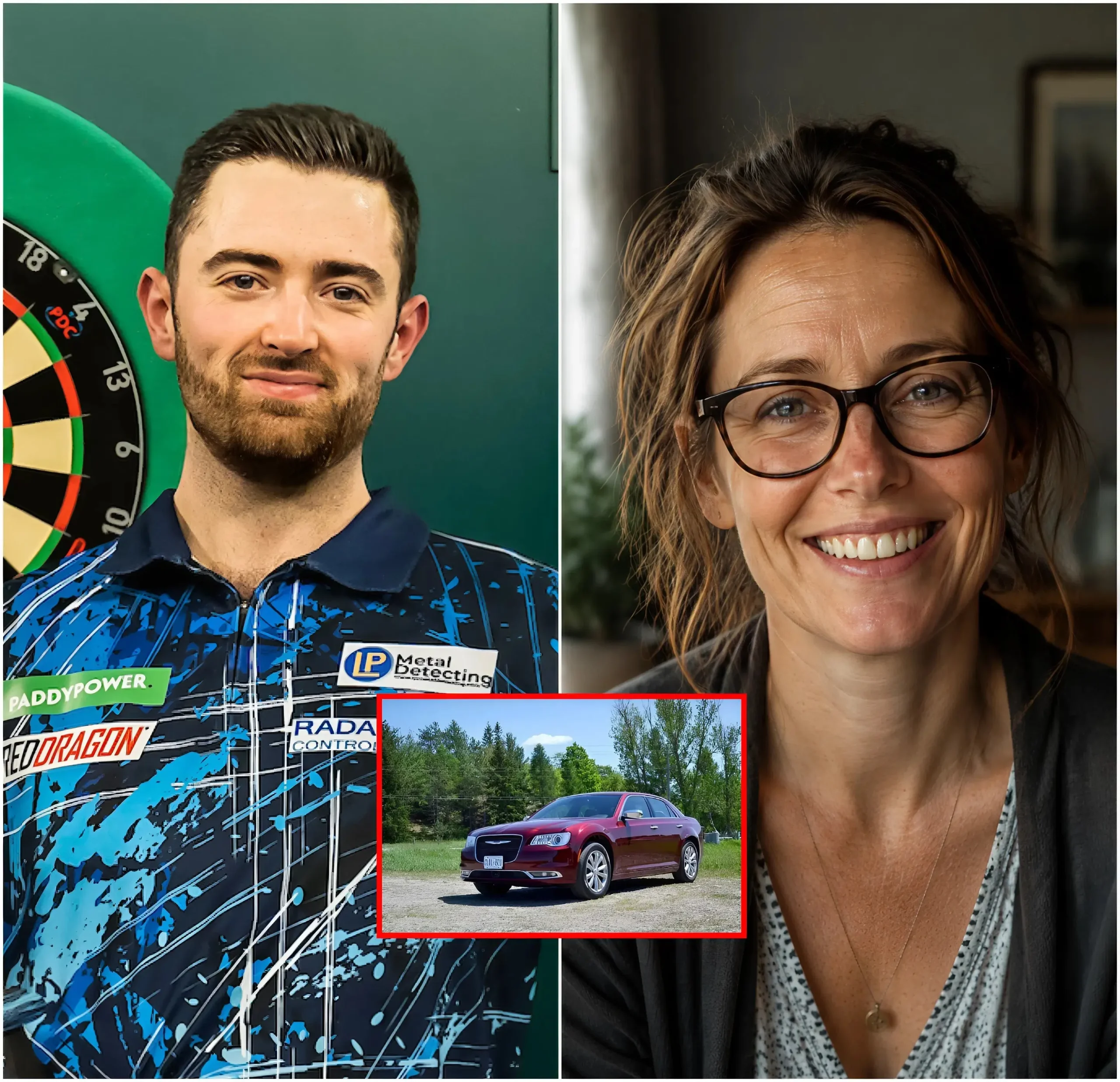 Cover Image for The maid helped Luke Humphries patch a flat tire, and the very next morning, a red car was parked right in front of her house