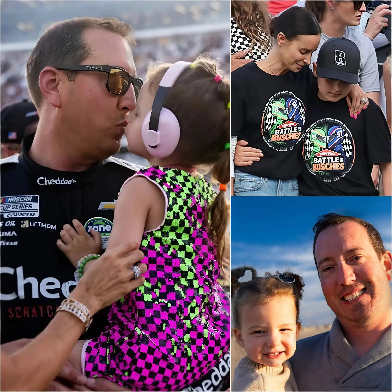 Cover Image for 💔 “Daddy… are you hiding from us?” — The strange actions and expressions of Kyle Busch’s children at his funeral left all the mourners stunned and speechless.