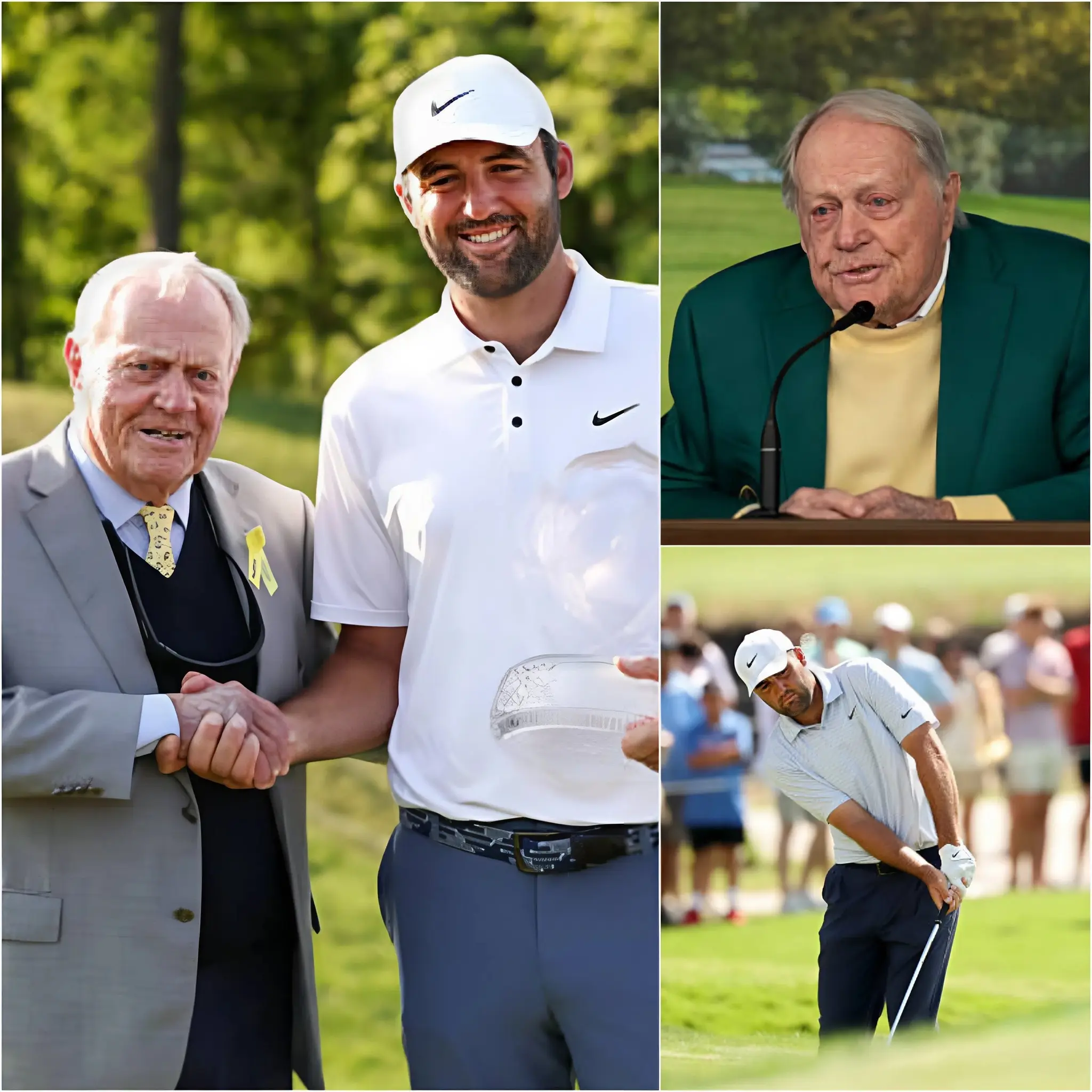 Cover Image for 💥 BOMBSHELL: Golf legend Jack Nicklaus has reportedly spoken out with a passionate message in support of Scottie Scheffler following the intense criticism that emerged after his loss at the 2026 Masters Tournament.