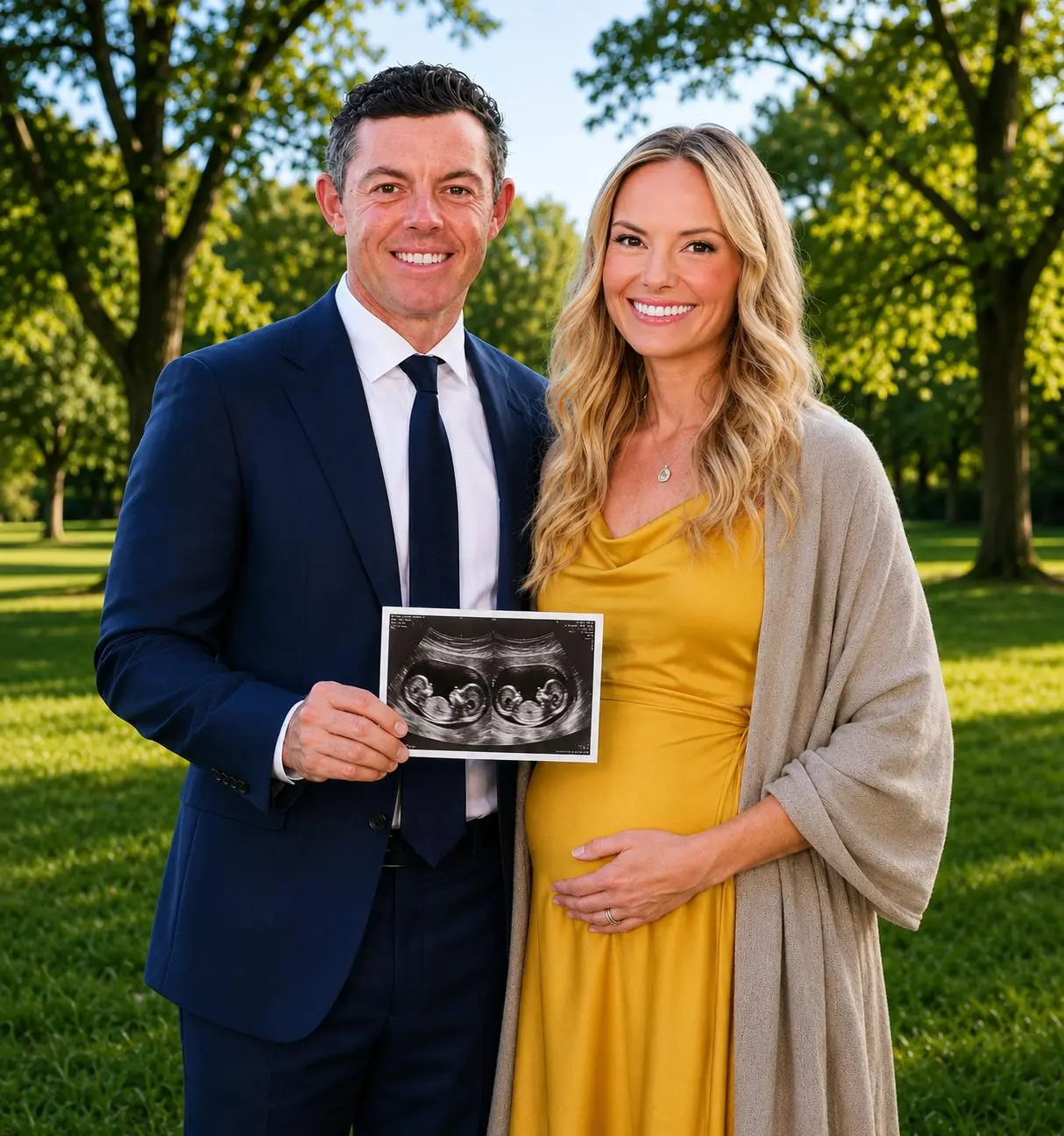 Cover Image for 🎉💙💗 CONGRATULATIONS: Rory McIlroy & Erica Stoll Are EXPECTING TWINS — A BEAUTIFUL NEW CHAPTER BEGINS 😍