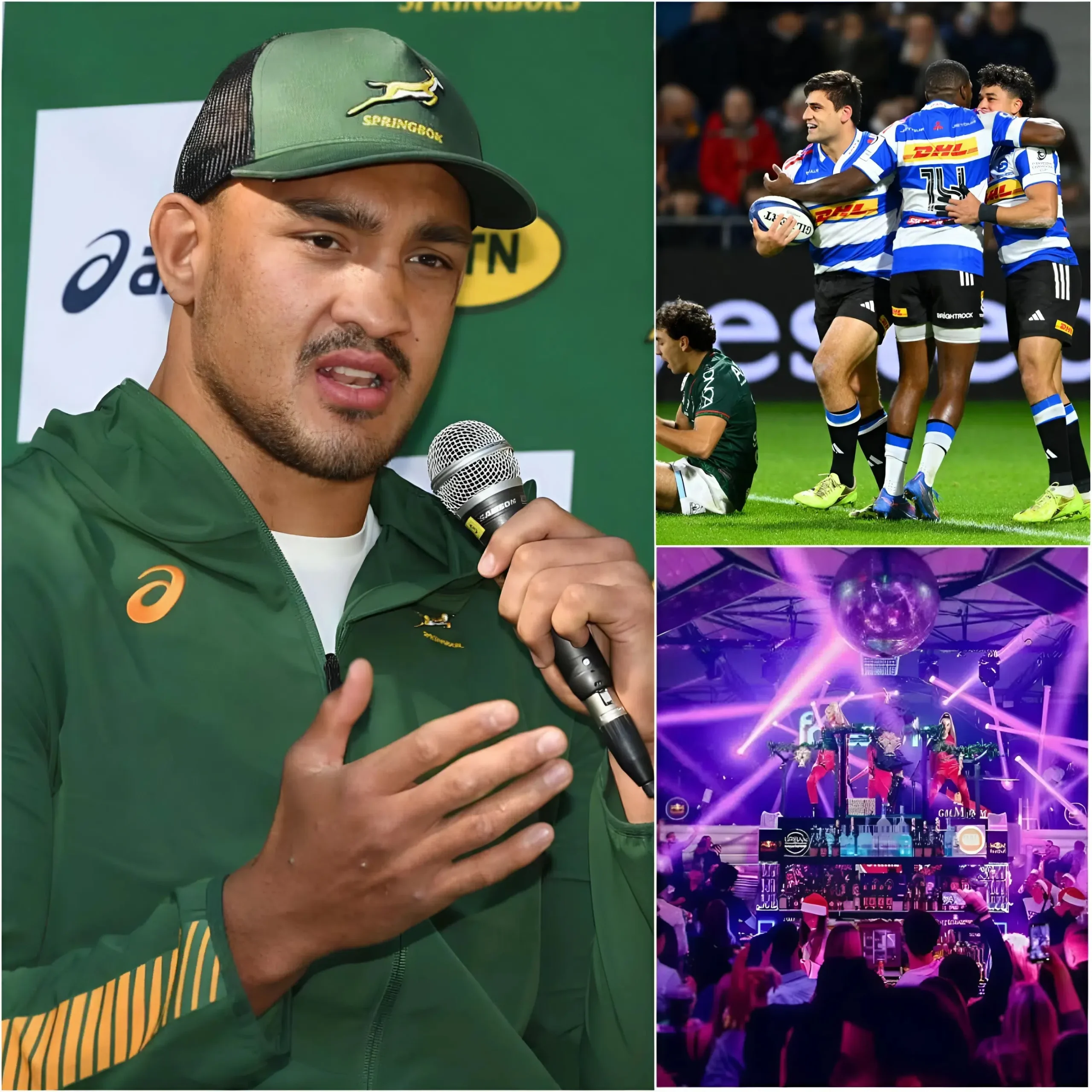 Cover Image for 🚨 BREAKING NEWS: Captain Salmaan Moerat shocked the entire squad this morning by dropping a star rookie from the Stormers lineup after the player was caught partying with friends at a nightclub the previous night—having missed a tactical meeting earlier that day citing “family reasons.”