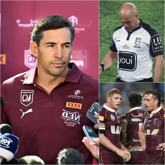 Cover Image for 🔥BREAKING NEWS: Referee Ashley Klein has officially apologized to the fans and Queensland Maroons