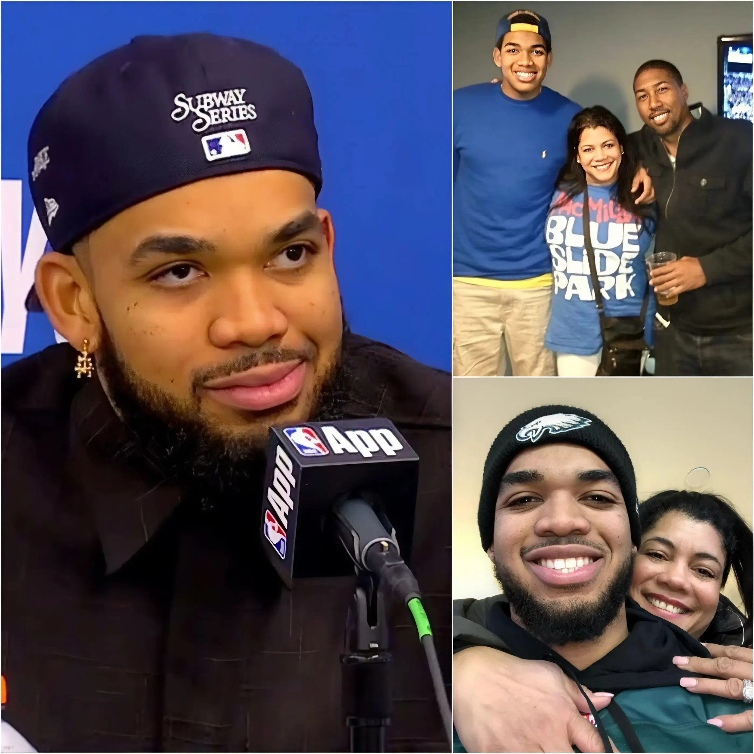 Cover Image for ❤️A BEAUTIFUL ACT: Family is the most important thing. Even after going through exhausting and difficult games, Karl-Anthony Towns moved everyone when he donated half of his fortune to help his parents fulfill a dream they were never able to complete.