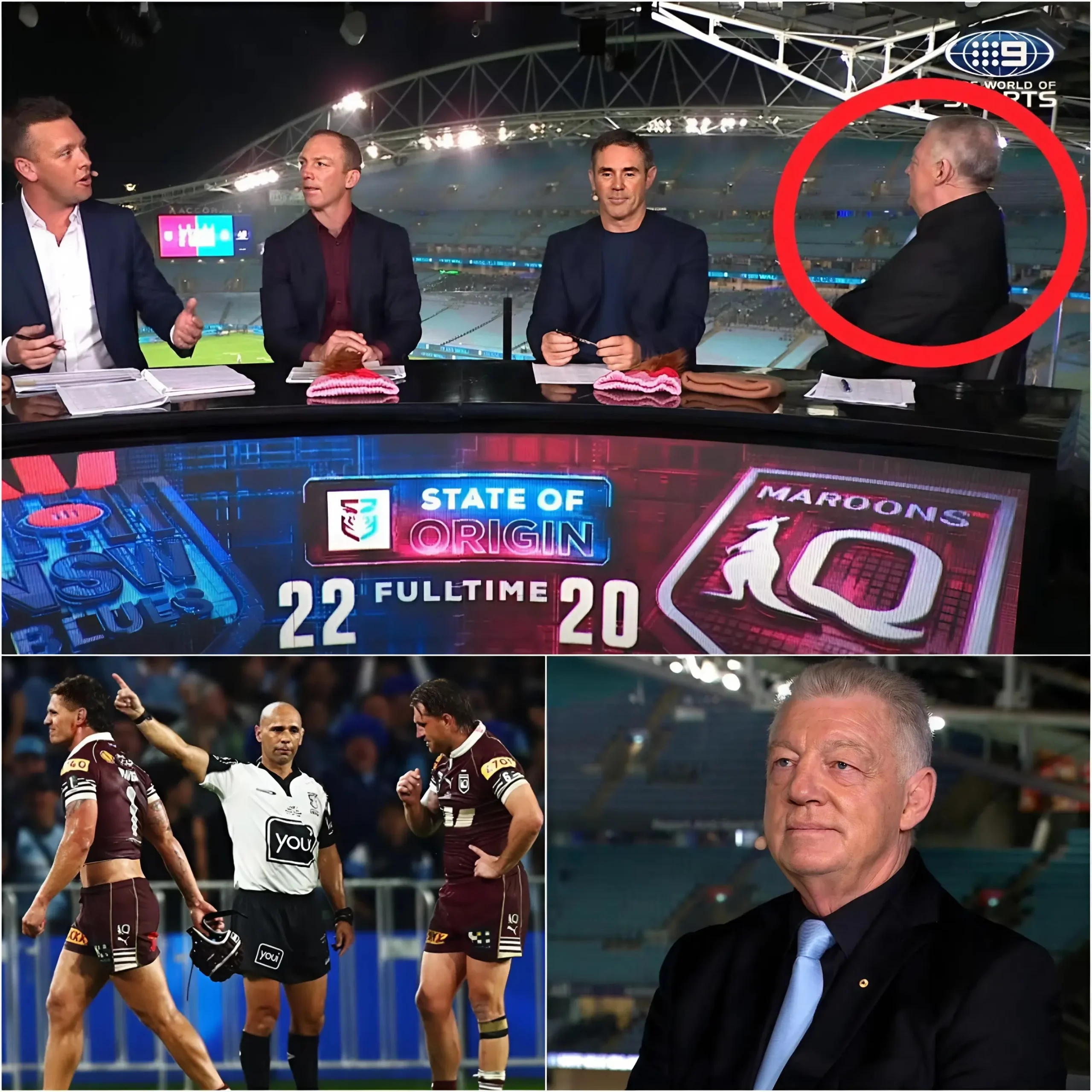 Cover Image for BREAKING 🚨🔴 The darkest turning point in State of Origin history 💥 The moment Gus Gould was speechless on live television and the shocking leak of information about a $4 billion economic fraud scheme orchestrated right before millions of viewers. The truth about this terrifying theory lies in the first comment 👇