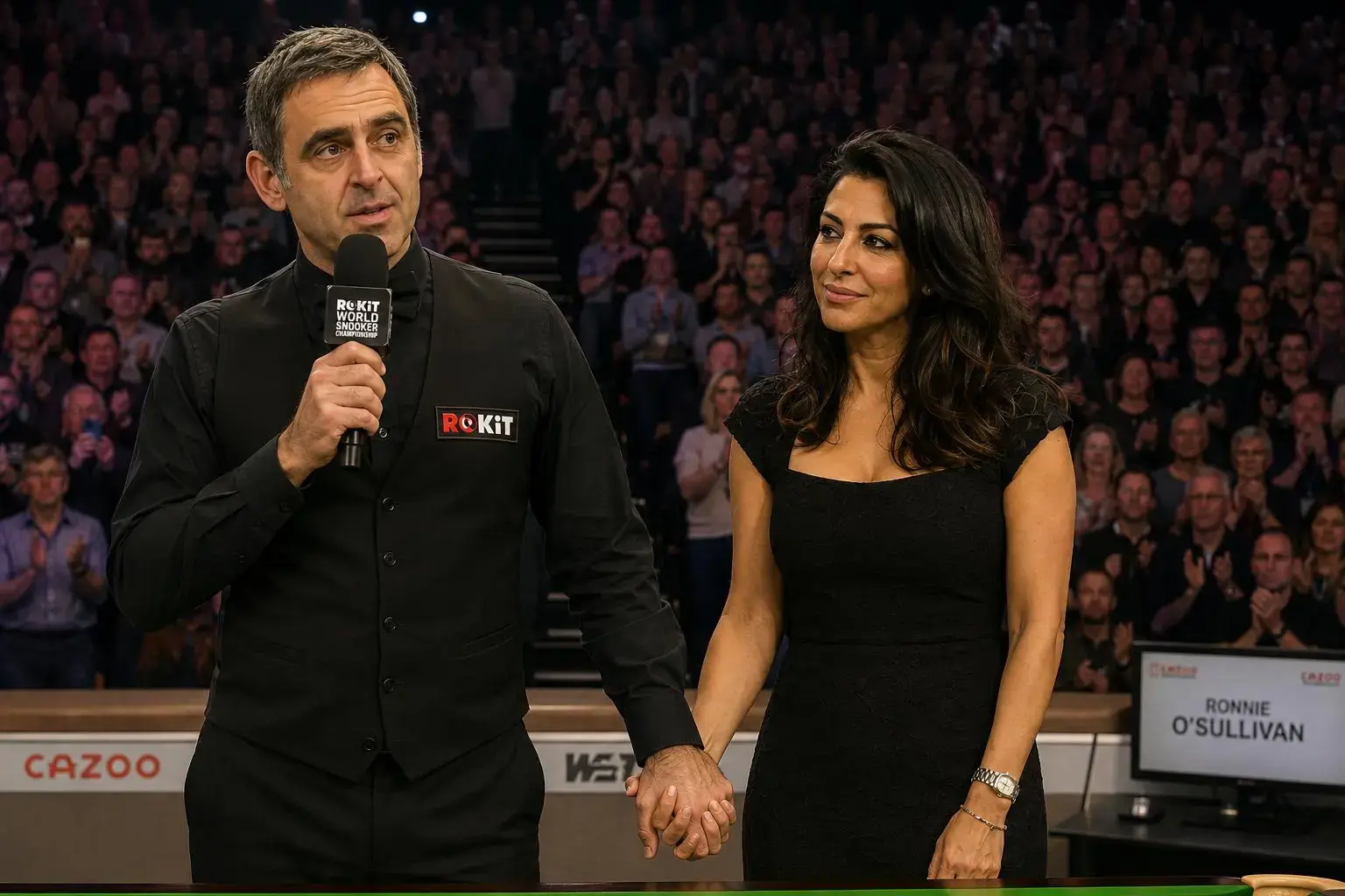 Cover Image for 🚨ABSOLUTELY SHOCKING: Ronnie O’Sullivan and Laila Rouass Leave Fans Speechless After Emotional Live Announcement Sparks Chaos Across Social Media
