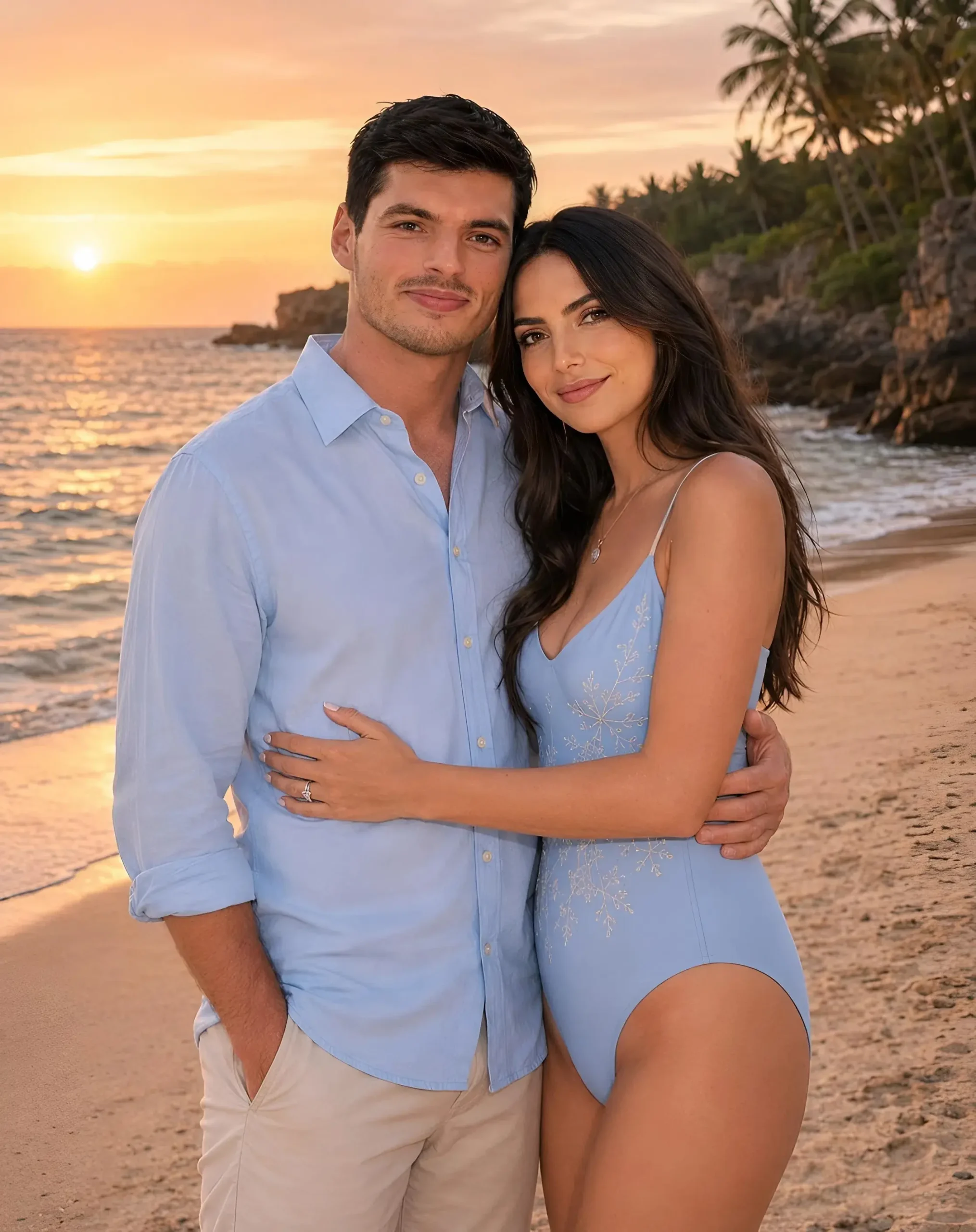 Cover Image for 🌊❤️ MAX VERSTAPPEN AND KELLY PIQUET: BEACH GETAWAY, UNDENIABLE CHEMISTRY, AND A MOMENT F1 FANS NEVER EXPECTED…