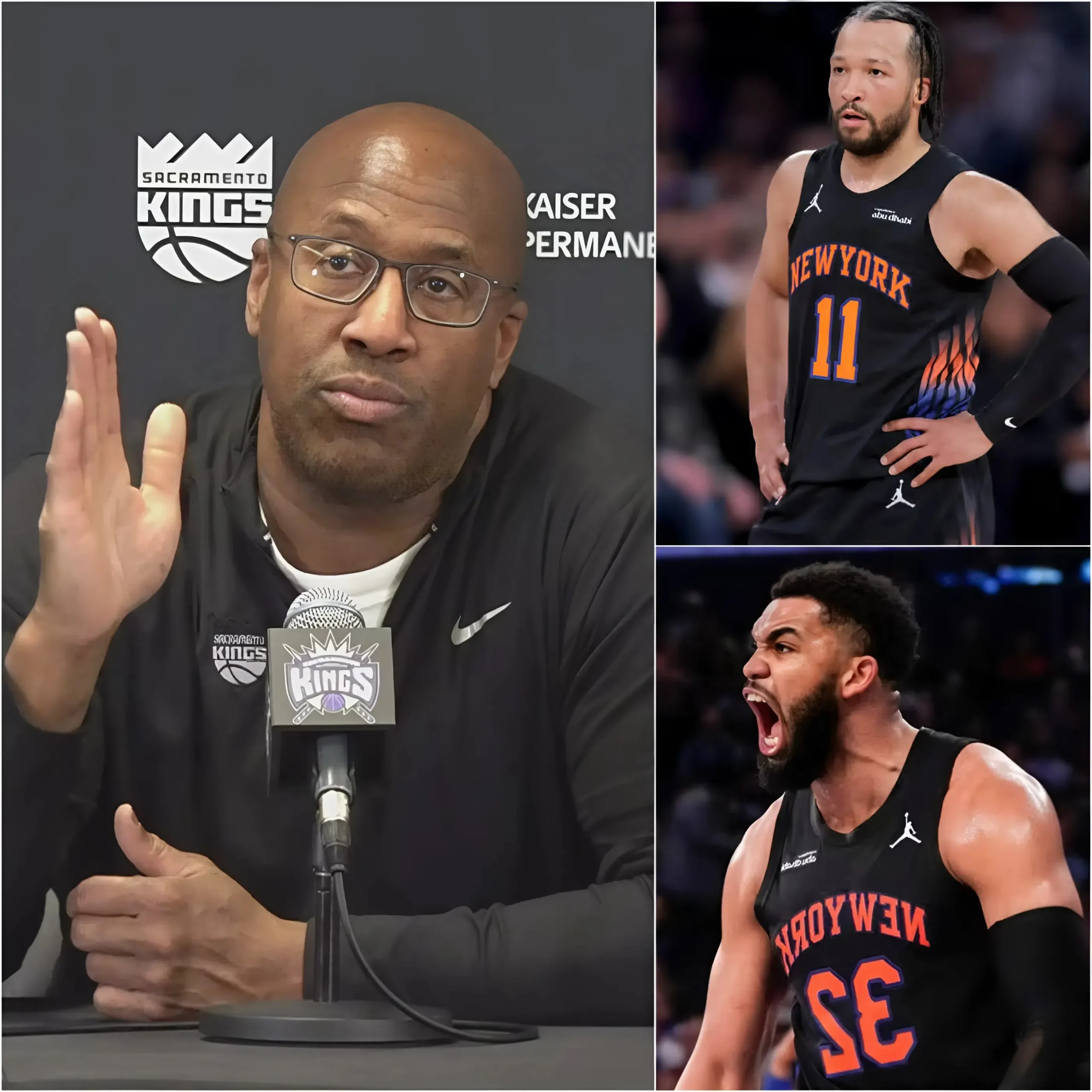 Cover Image for 🔴 SHOCKING NEWS: New York Knicks head coach Mike Brown has stunned everyone by announcing three players who will definitely not be part of the squad for the NBA Finals against the San Antonio Spurs.
