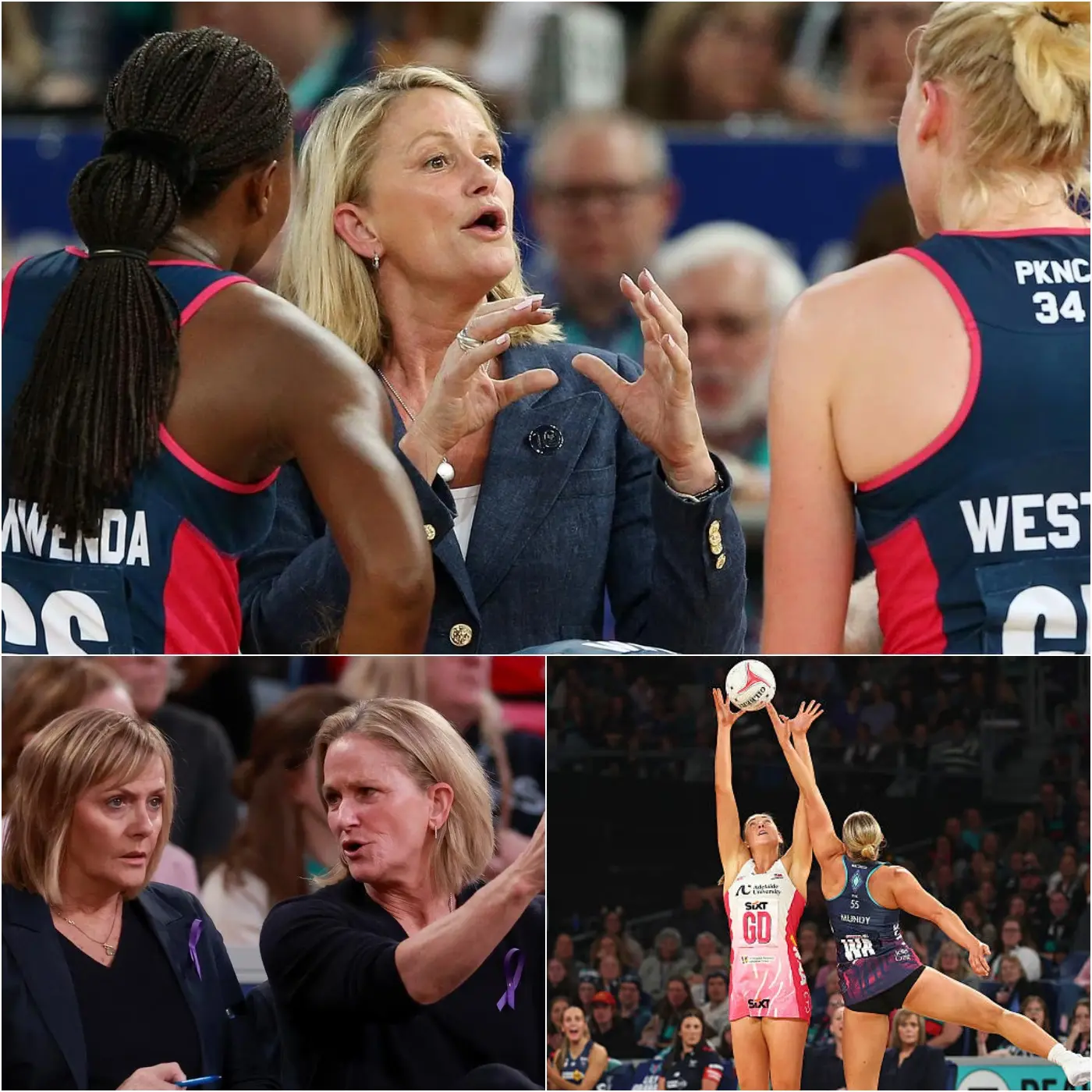 Cover Image for “WE DEMAND JUSTICE” – Head Coach Simone McKinnis has filed an official complaint with Netball Australia, demanding that the result of the match between the Vixens and Thunderbirds be overturned. She alleges that the referees were manipulated to create an outcome detrimental to the Vixens and demonstrated clear bias. The Netball league has responded immediately.