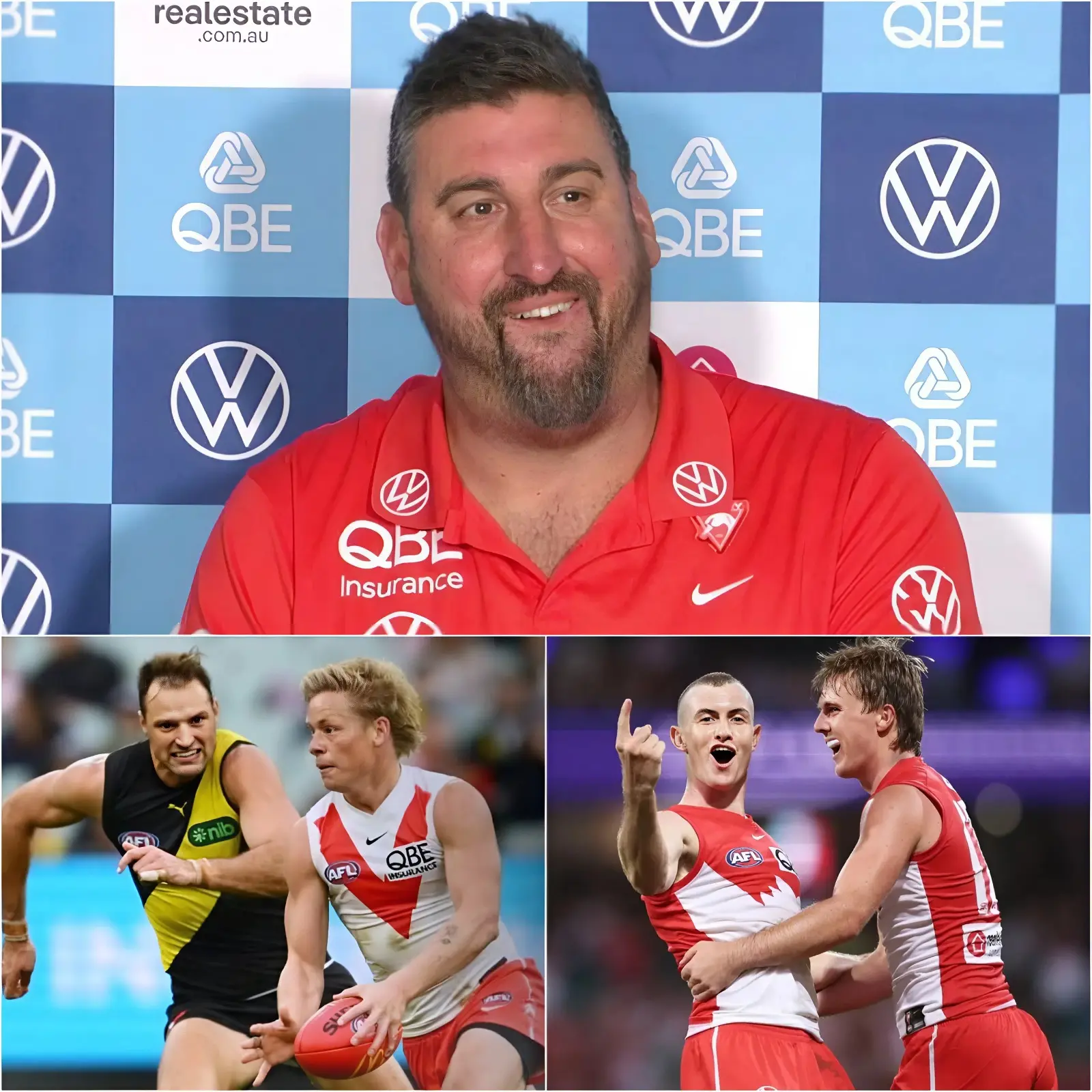 Cover Image for 🚨 “Perhaps I have just witnessed the birth of a future legend…” Coach Dean Cox could not hide his immense joy after the Sydney Swans’ dominant 114-point victory over Richmond at the SCG on May 30, 2026. He reserved special praise for one player who is beginning to attract the attention of the entire Australian football community.