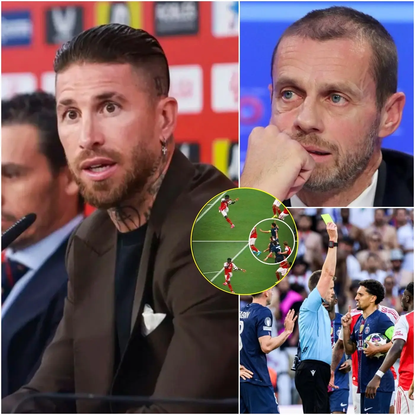 Cover Image for âÂĄLA UEFA HA COMETIDO UN ERROR MONUMENTAL, ESTA ES LA PEOR FINAL DE LA HISTORIA DE LA CHAMPIONS LEAGUEâŠ!â Sergio Ramos criticĂł duramente a la UEFA tras la final entre Arsenal y Paris Saint-Germain.