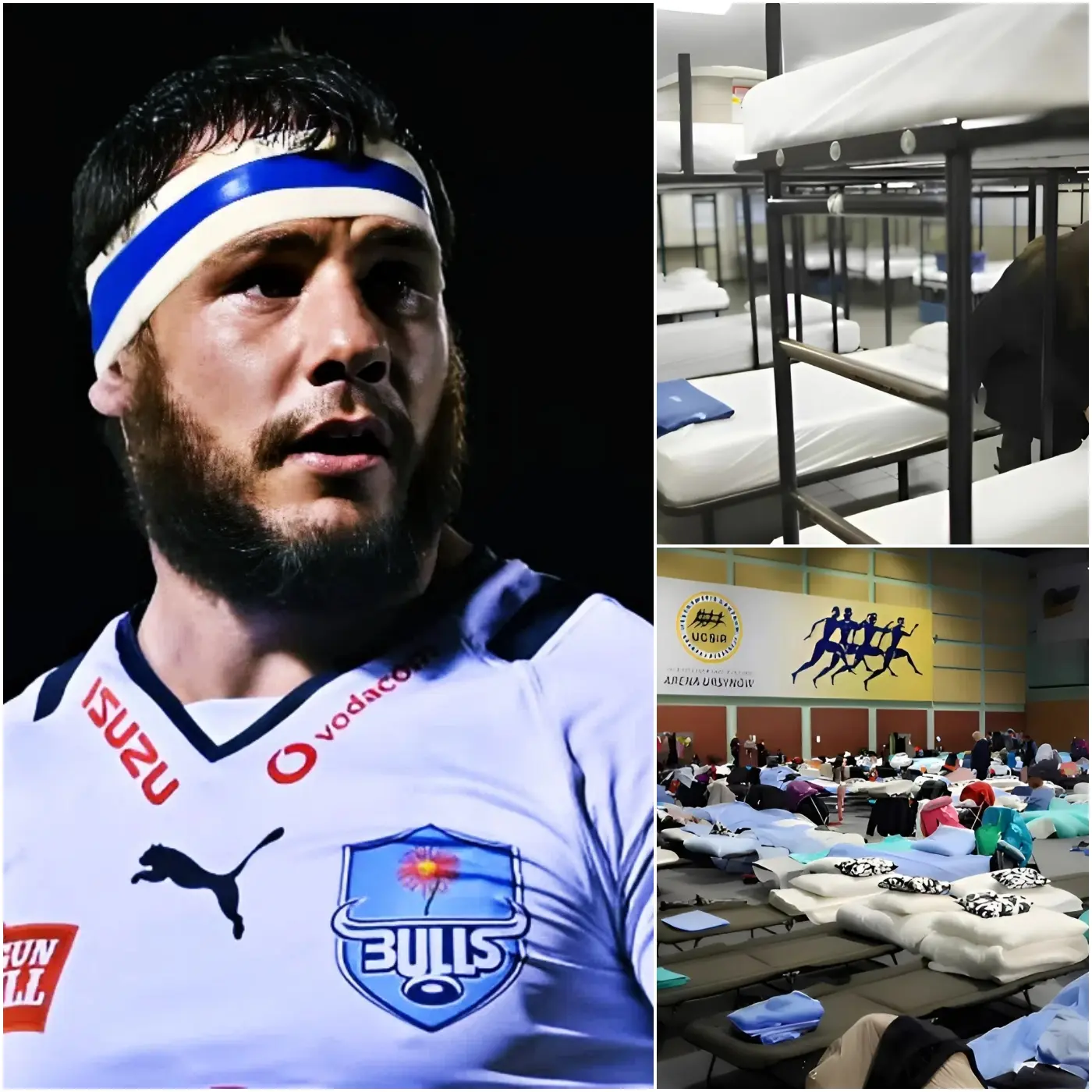 Cover Image for 💝 Instead of buying luxury cars or making extravagant investments, Marcell Coetzee, the star of the Vodacom Bulls, has quietly spent $1.3 million to build a homeless shelter in his hometown. Rather than showing off the wealth earned from his rugby career, he chose to invest in a modern facility featuring 150 apartments and 300 beds for the most vulnerable members of the community.