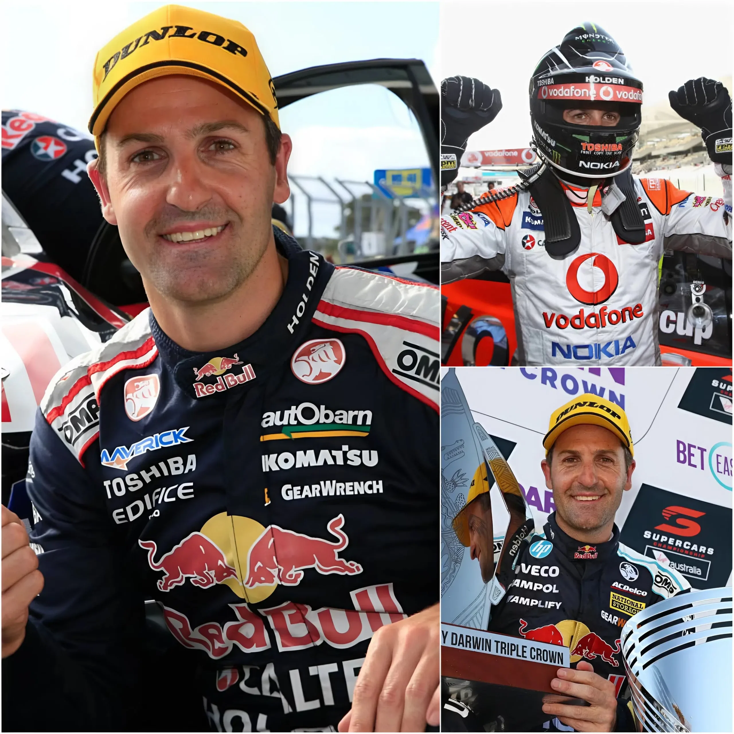 Cover Image for 🥲SAD NEWS :Our thoughts are with racing legend Jamie Whincup (43) at this time.Read more in the first comment.👇