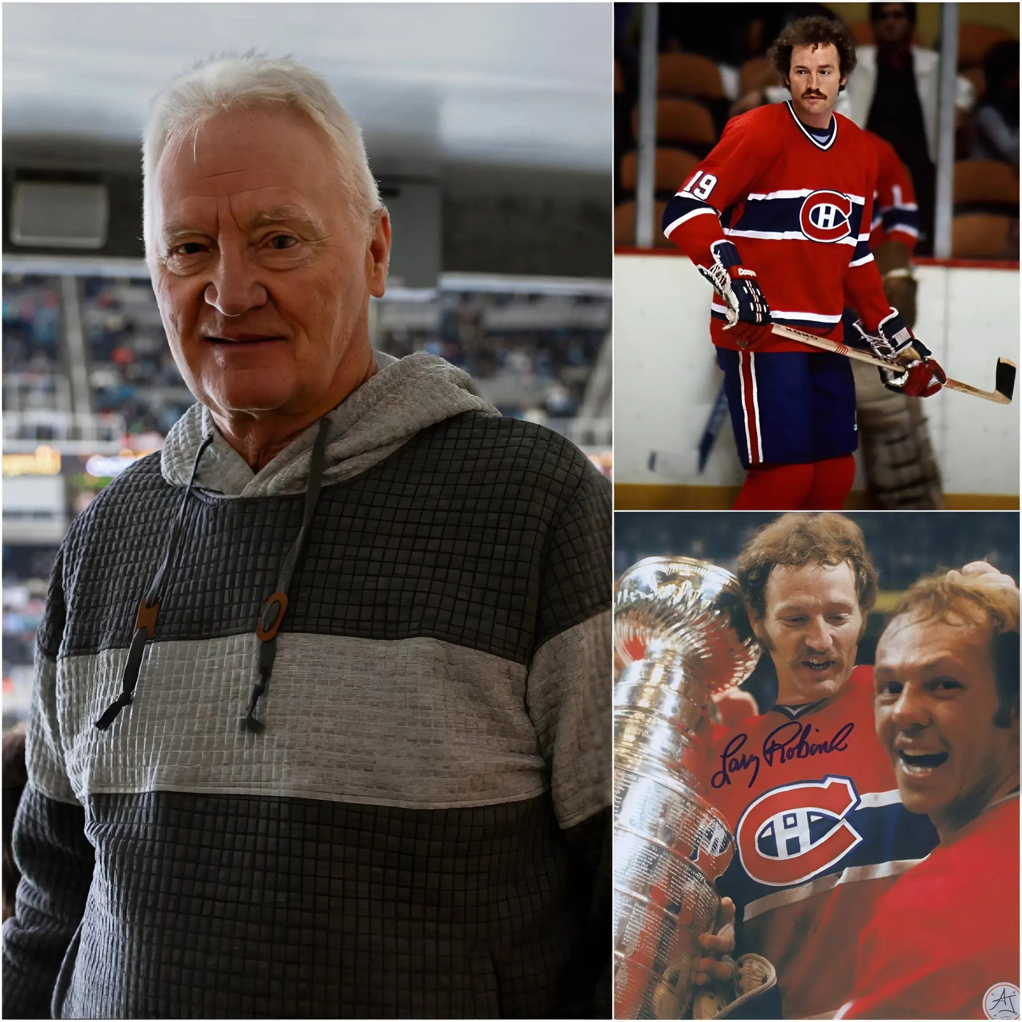 Cover Image for 🥲 TRISTE NOUVELLE :Nos pensées accompagnent la légende du hockey Larry Robinson (75 ans) en ce moment.Lisez la suite dans le premier commentaire. 👇