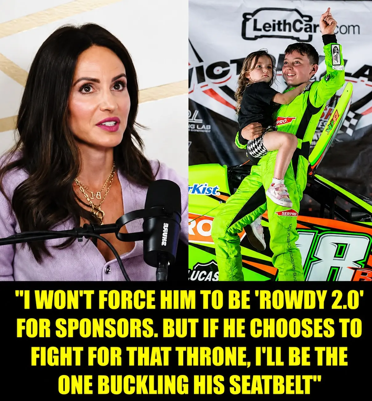 Cover Image for NASCAR EXPLOSION: SAMANTHA BUSCH BREAKS SILENCE – “I AM NOT RAISING A SHADOW!”
