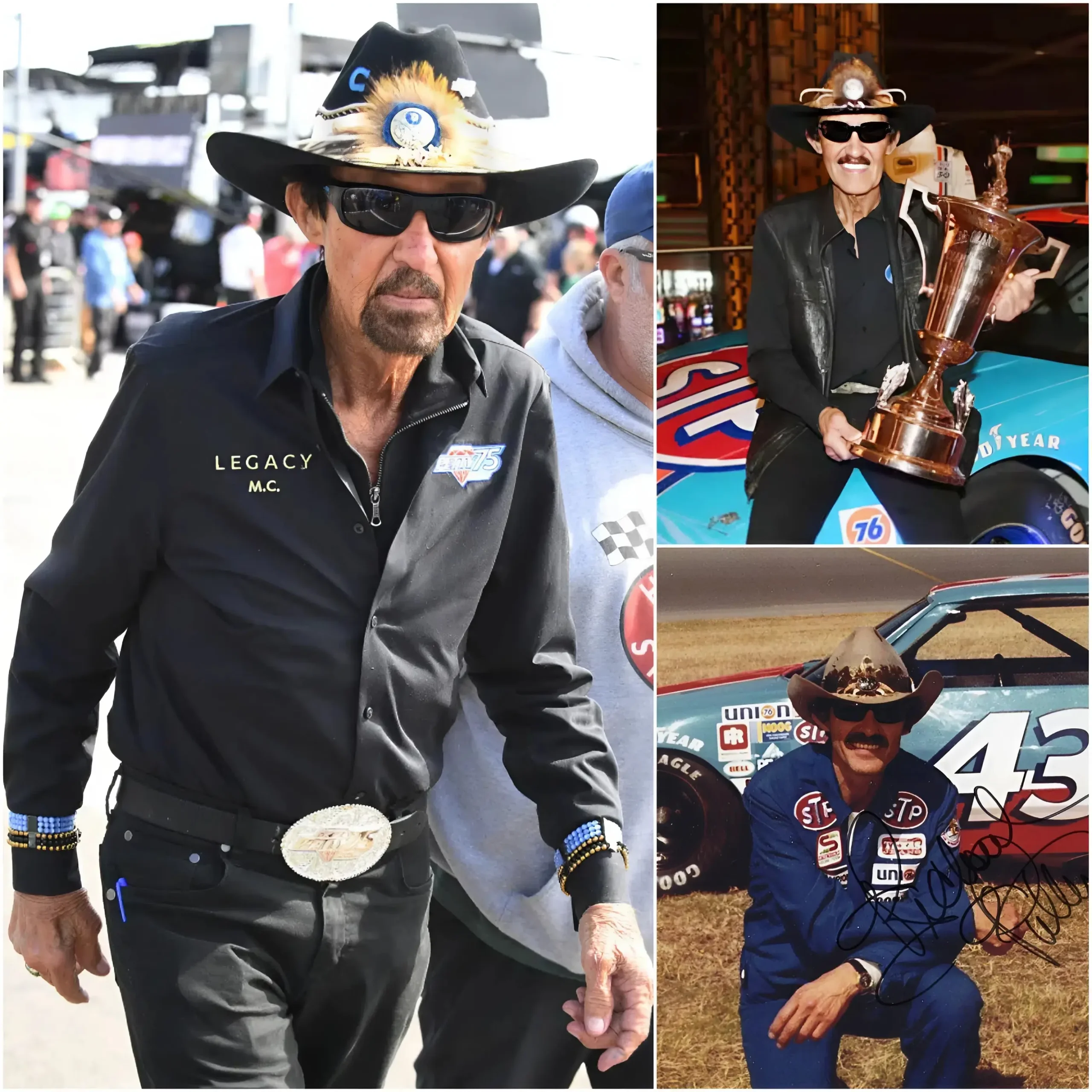 Cover Image for 💔 HEARTBREAKING: We extend our deepest condolences and heartfelt support to racing legend Richard Petty, 88, during this incredibly difficult time. 👉 Read more in the first comment.