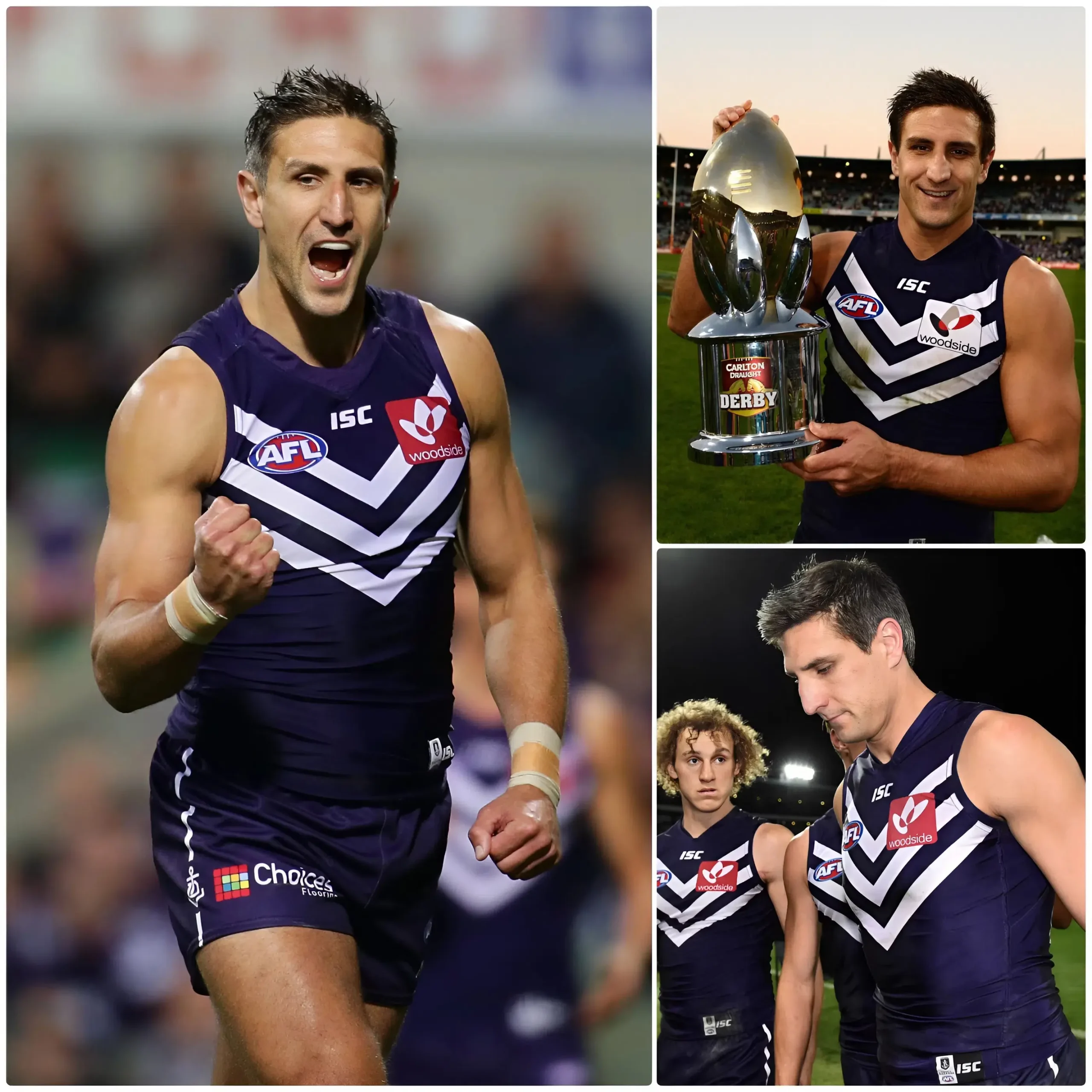 Cover Image for “Few people knew this truth…” — Matthew Pavlich’s silent sacrifice for Fremantle was kept secret for years, and when the story was revealed, thousands of fans were moved to tears.