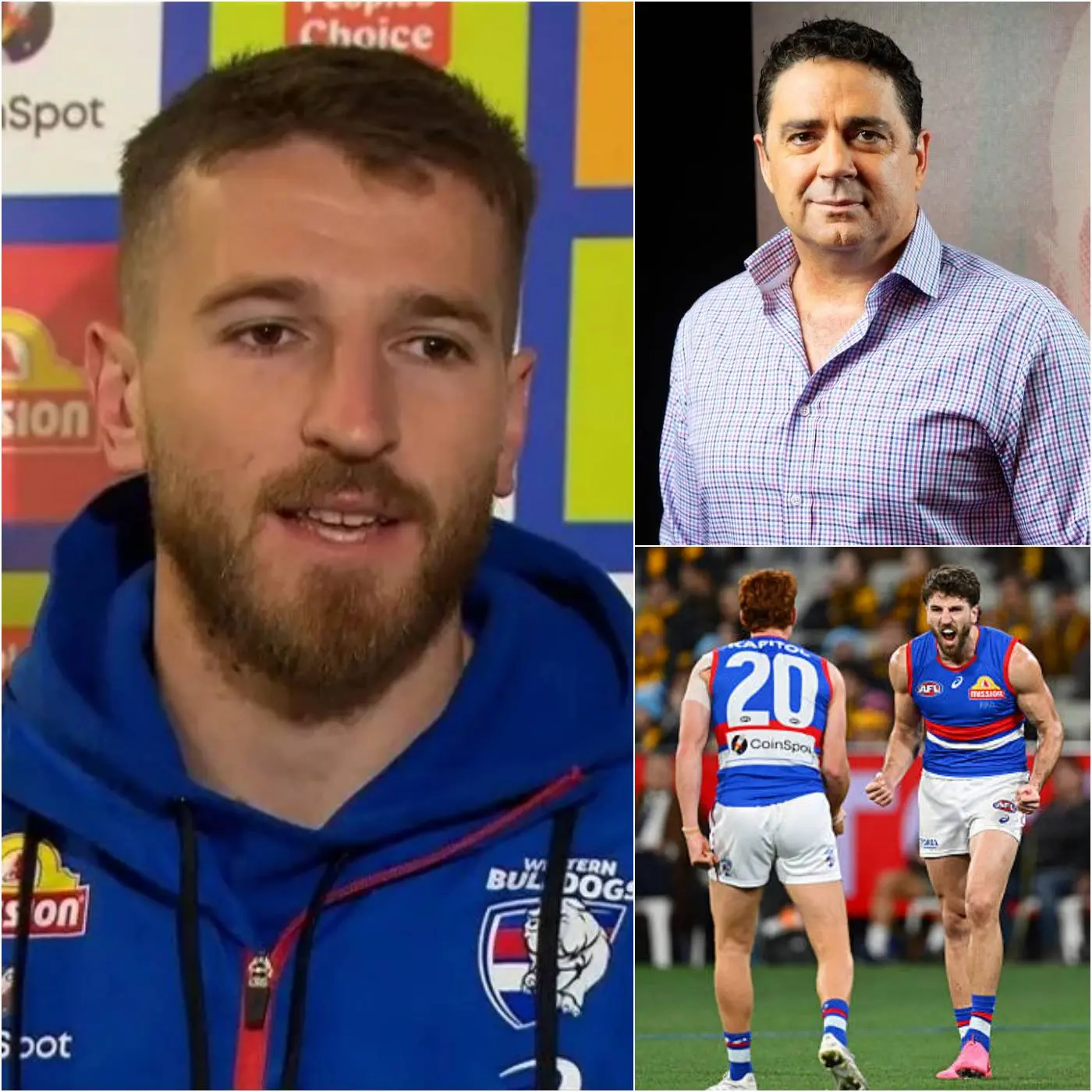 Cover Image for “IF THE WESTERN BULLDOGS THINK THIS IS ENOUGH TO WIN ANYTHING, THEY MIGHT AS WELL HAND THE PREMIERSHIP CUP TO SOMEONE ELSE AND CALL IT A SEASON!” — Fox Footy commentator Garry Lyon ignited a firestorm