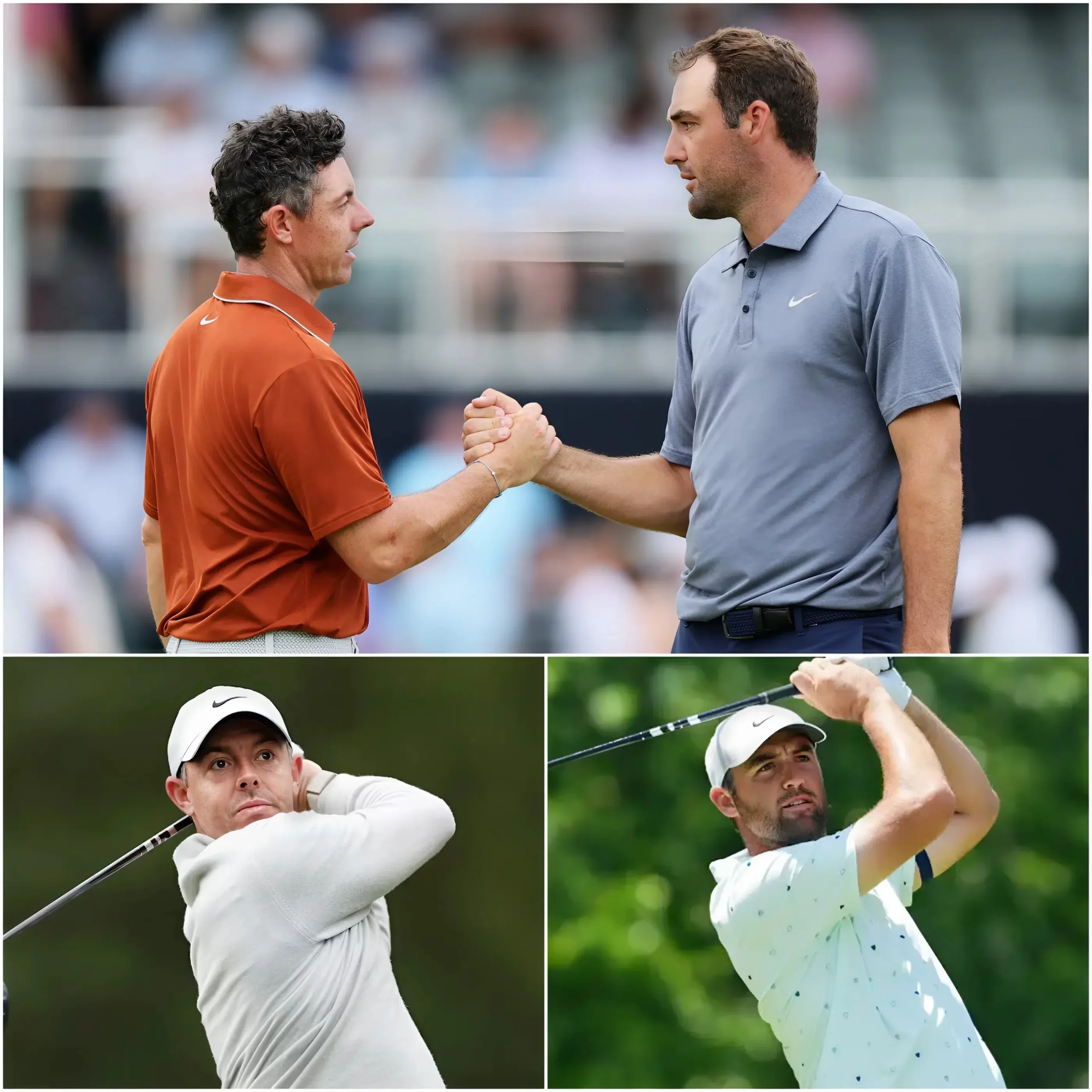 Cover Image for 🚨BREAKING NEWS: The rivalry between Rory McIlroy and Scottie Scheffler has suddenly intensified once again at Jack Nicklaus’ course, as both stars find themselves at the center of a never-ending debate within American golf.