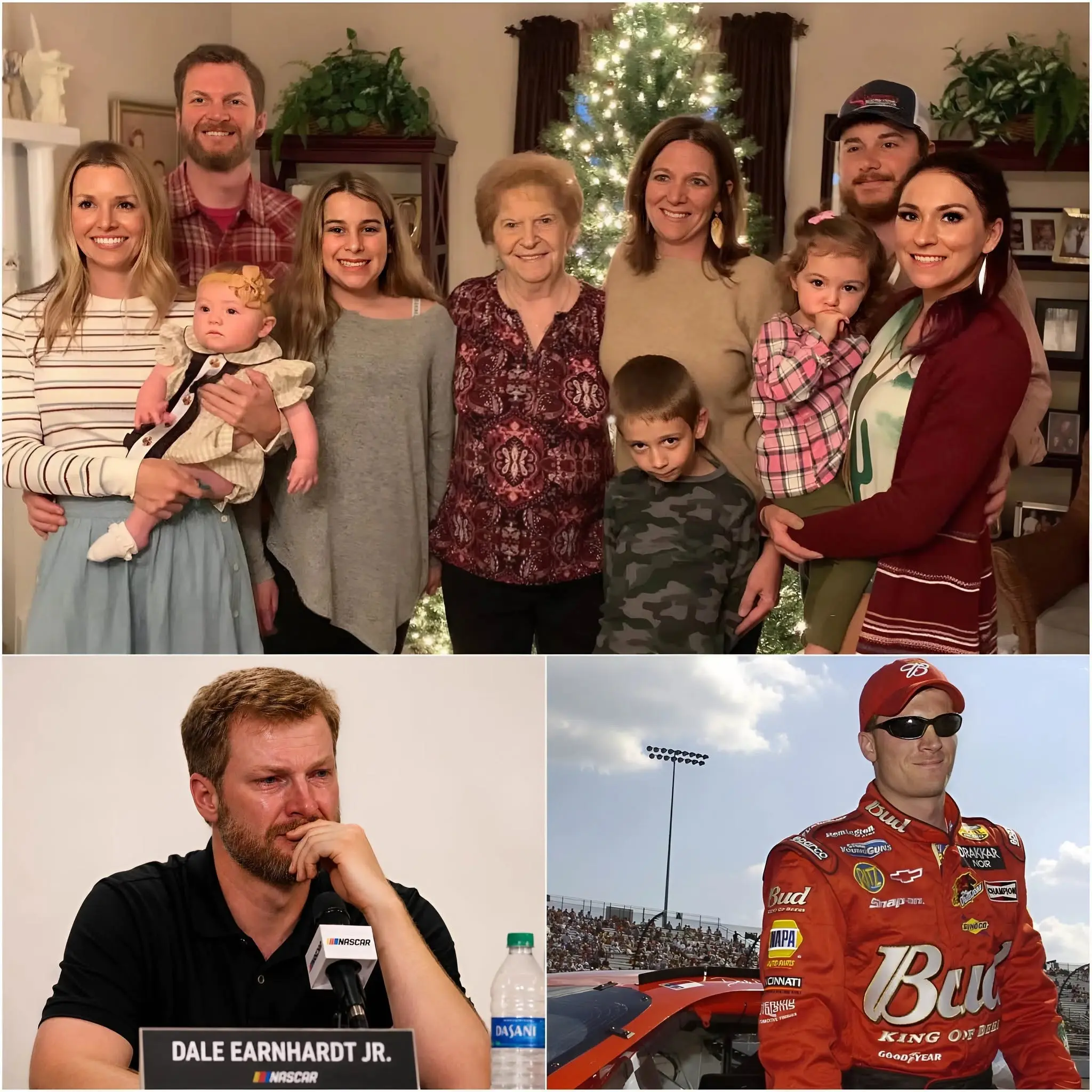 Cover Image for 🚨BREAKING UPDATE – 10 MINUTES AGO🔴 The NASCAR world is in shock… and the name on everyone’s lips is Dale Earnhardt Jr. He and his family reportedly released an urgent statement that has shocked millions. He is said to have stated that… 👇