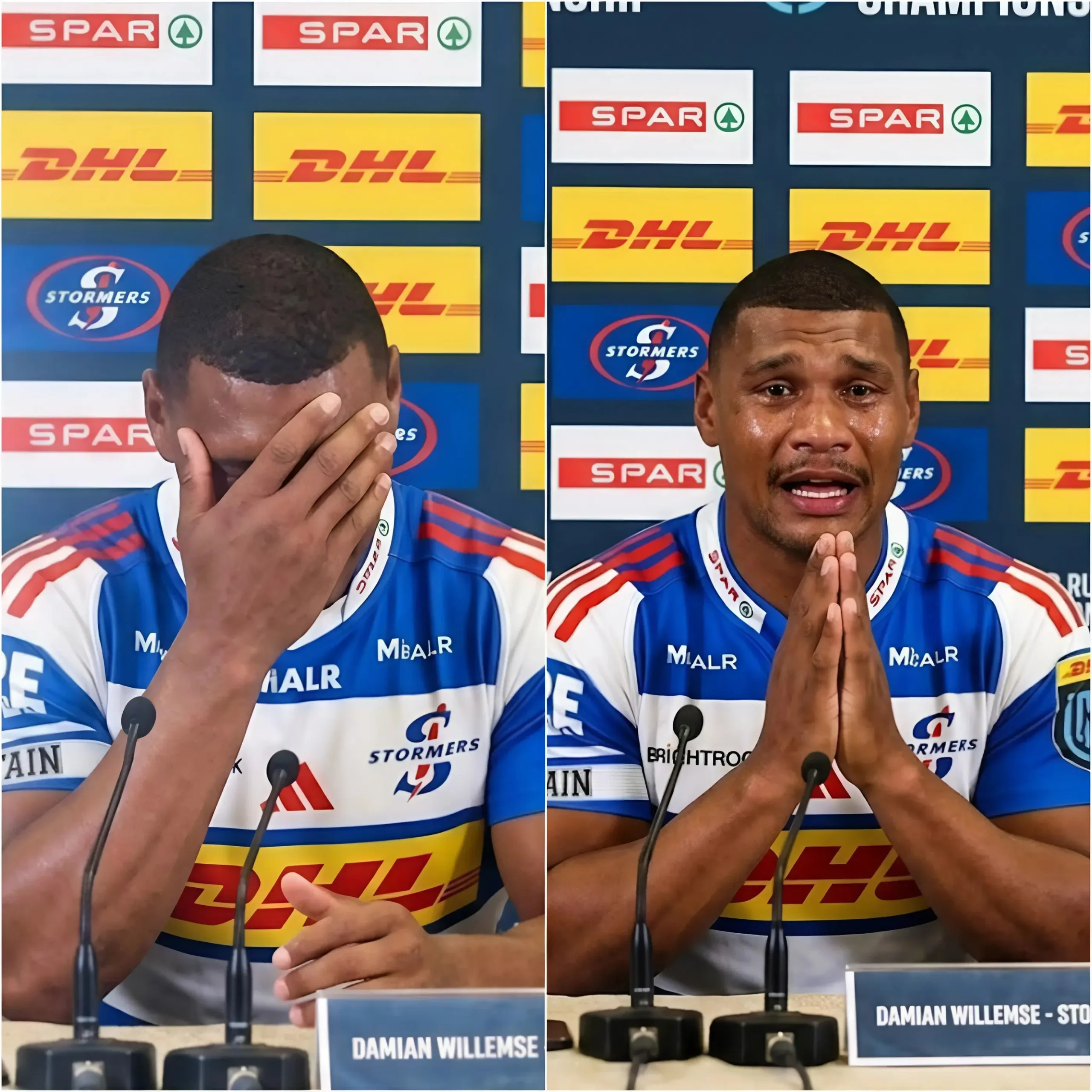Cover Image for BREAKING NEWS: JUST 11 MINUTES AGO IN Cape Town, South Africa, player Damian Willemse officially confirmed that he has…