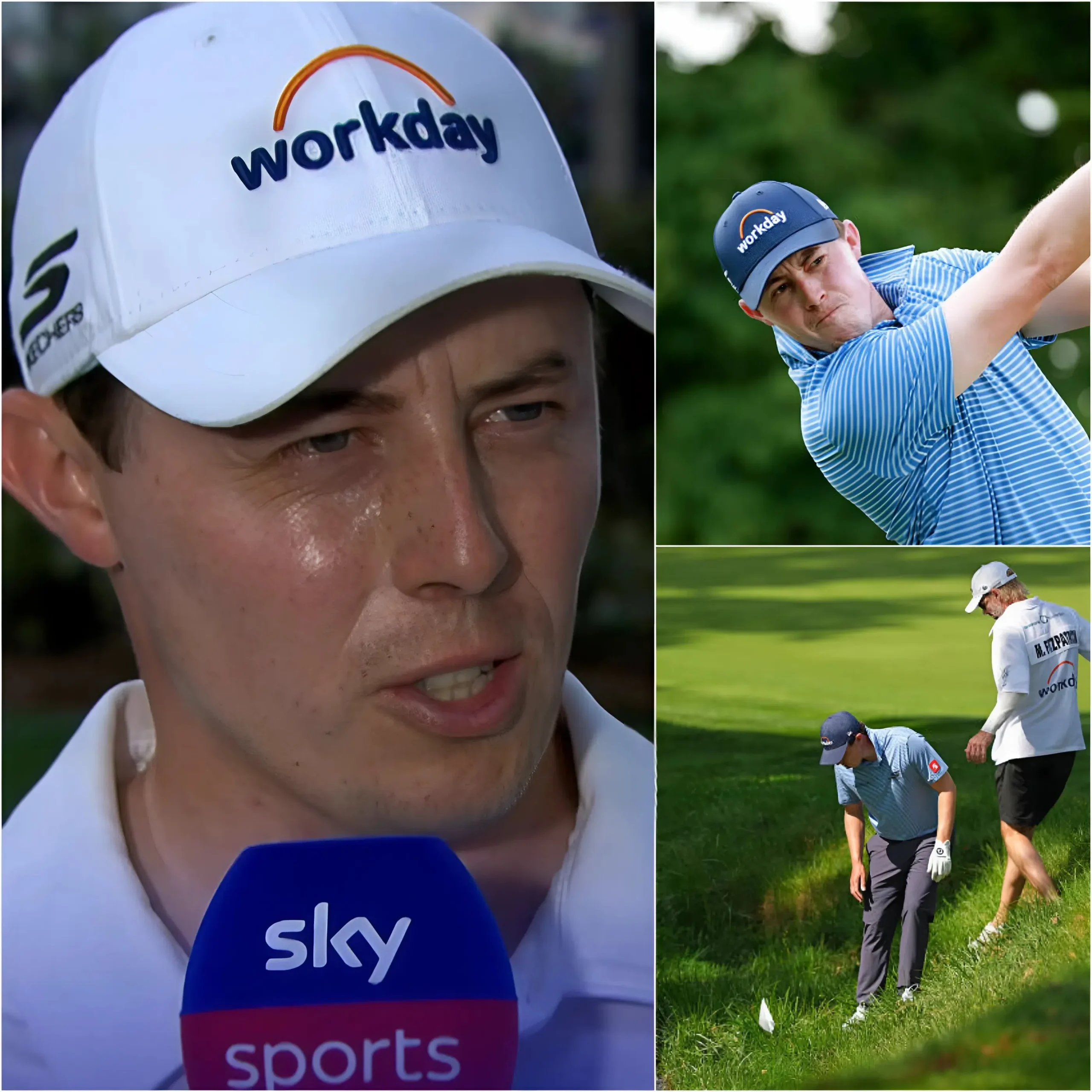 Cover Image for 🚨⛳ SAD NEWS: Champion Matt Fitzpatrick has officially withdrawn from the 2026 RBC Canadian Open after suffering an injury during the Pro-Am round.