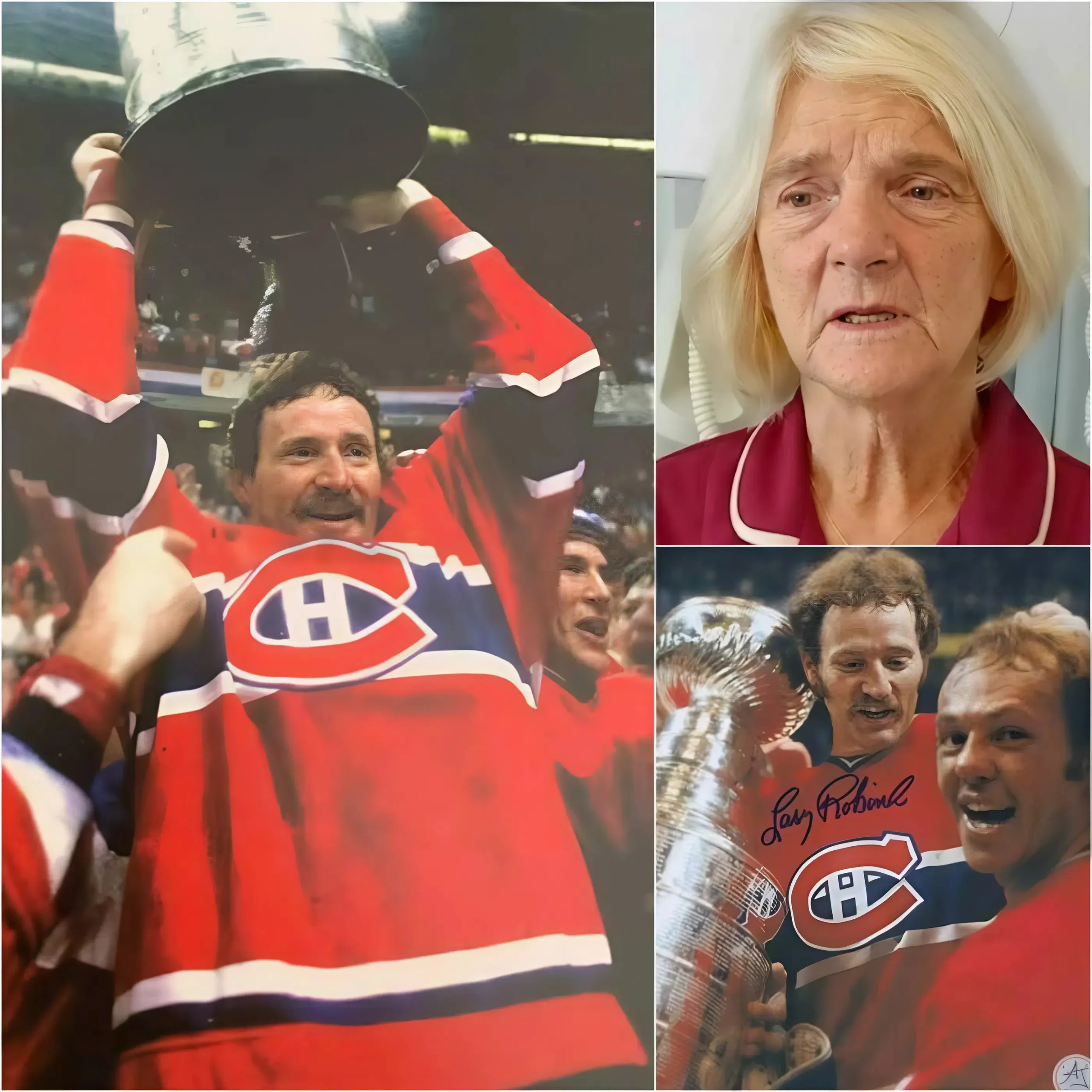 Cover Image for 🙏« NOTRE CŒUR EST BRISÉ ! » Il y a seulement 11 minutes, les Canadiens de Montréal ont adressé leurs plus sincères condoléances à la légende des Canadiens de Montréal, Larry Robinson. L’épouse de Larry Robinson, Mme Jeannette Robinson, a également confirmé cette triste nouvelle…