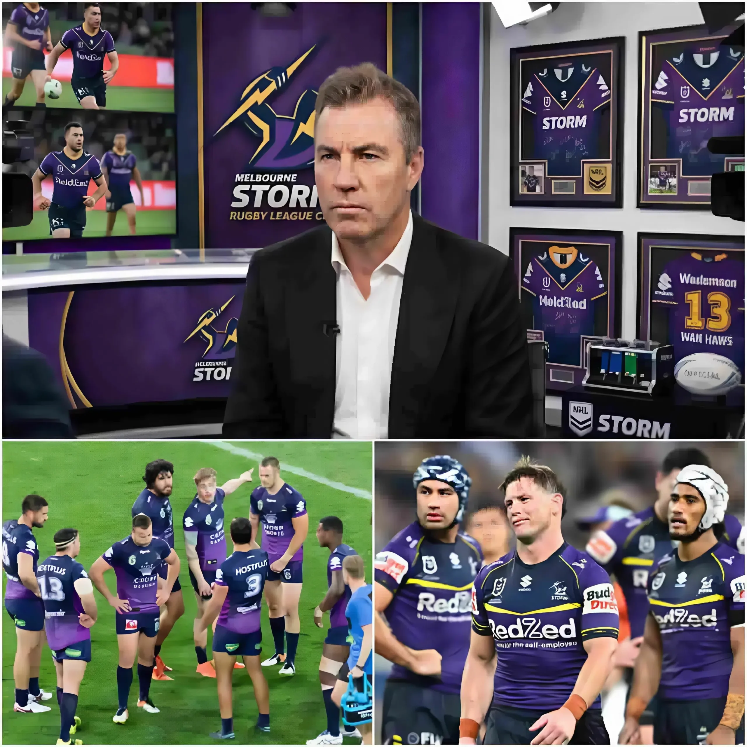 Cover Image for 🔥⚡ 10 MINUTES AGO: “IF THEY WANT TO LEAVE, I WON’T STAND IN THEIR WAY.” — Melbourne Storm chairman Matt Tripp shocked the media after announcing that he had approved requests from several players seeking to leave the club during the 2026 summer transfer window.