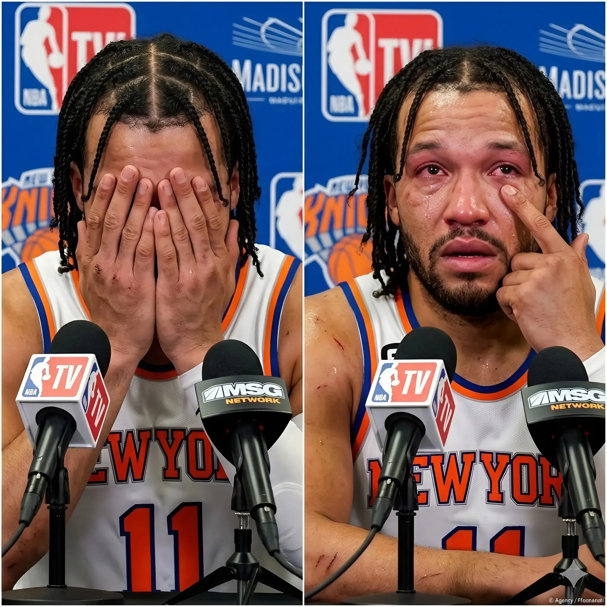 Cover Image for 😢🚨 SAD ALERT: Just 20 Minutes Ago in New York. At the age of 29, the family of New York Knicks superstar Jalen Brunson has issued an urgent update to fans: he is currently dealing with a serious health concern after the intense 107-106 victory over the San Antonio Spurs in Game 4 of the NBA Finals…