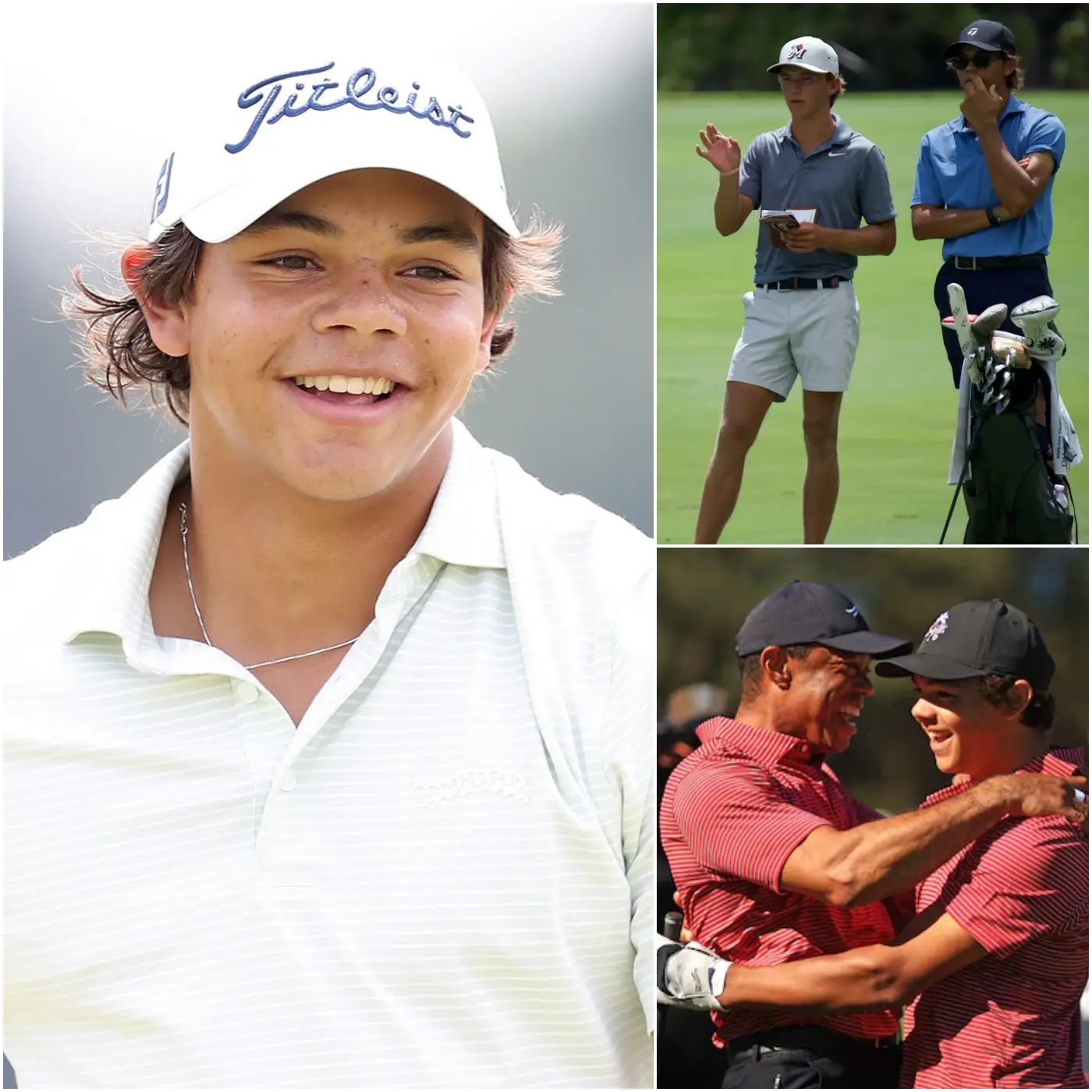 Cover Image for ❤️“MY DAD TAUGHT ME SOMETHING MORE IMPORTANT THAN WINNING.” — Charlie Woods has left the American golf world stunned