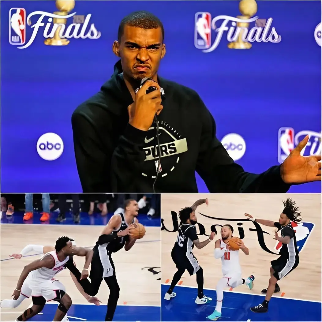 Cover Image for BREAKING NEWS: The NBA was forced to hold an emergency meeting following the San Antonio Spurs’ 107-106 loss to the New York Knicks. However, the most shocking moment of the night did not take place on the court,