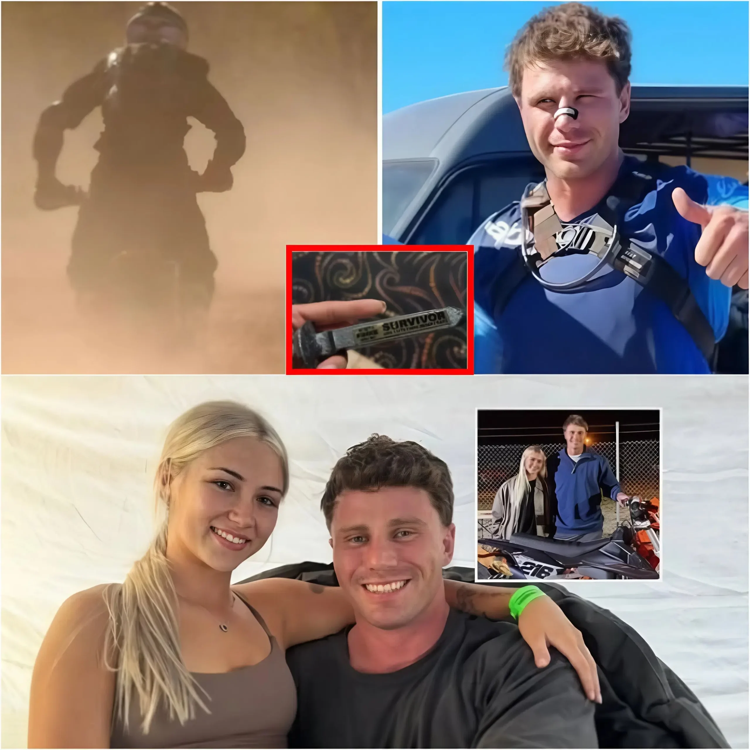 Cover Image for 💔“To my best friend, soulmate, my love… and now my beautiful angel in the sky…” Rhylee Stephen broke down in tears as she shared the heartbreaking final moments with her partner, Matthew Bielefeld