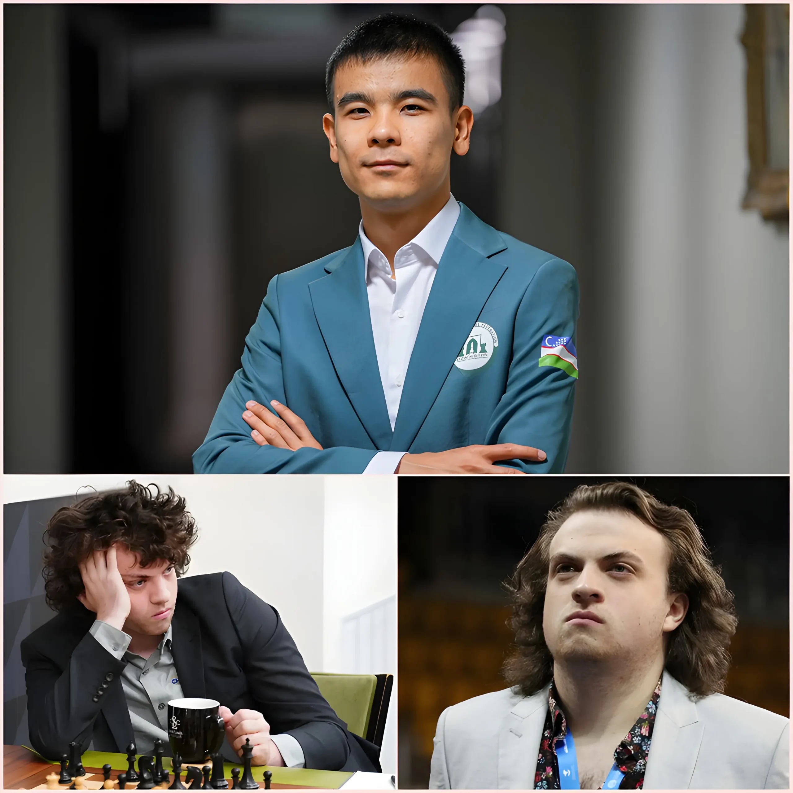 Cover Image for 🔥 “HE DOESN’T DESERVE THE NUMBER 1 POSITION!” The chess world is in turmoil as Shamsiddin Vokhidov unexpectedly made harsh statements targeting Hans Niemann. The Uzbek player publicly criticized his opponent, claiming that Niemann’s successes over the years weren’t entirely due to skill