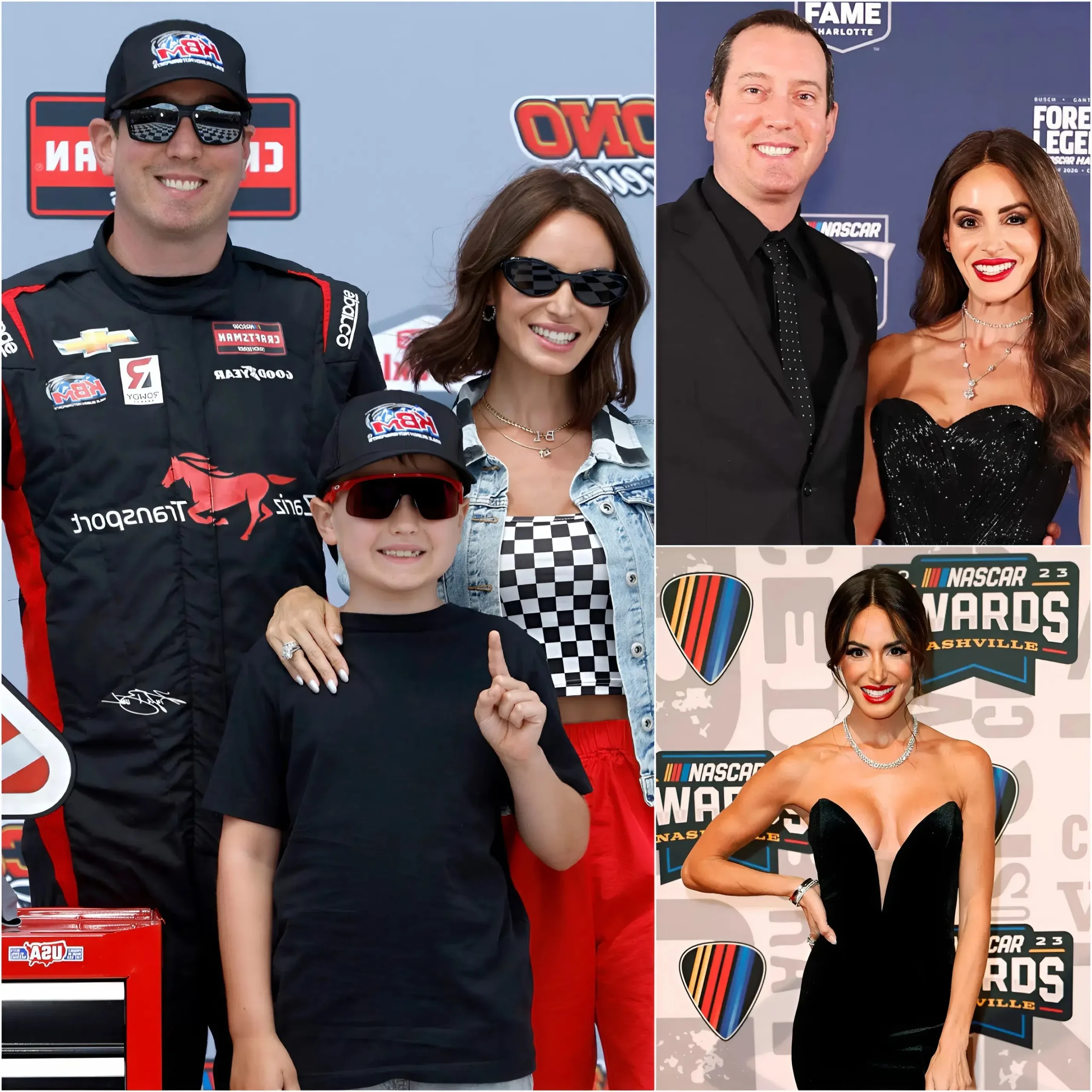Cover Image for 🚨 HEARTBREAKING MOMENT: Samantha Busch unexpectedly appeared at the workplace of the first responders who had helped Kyle Busch