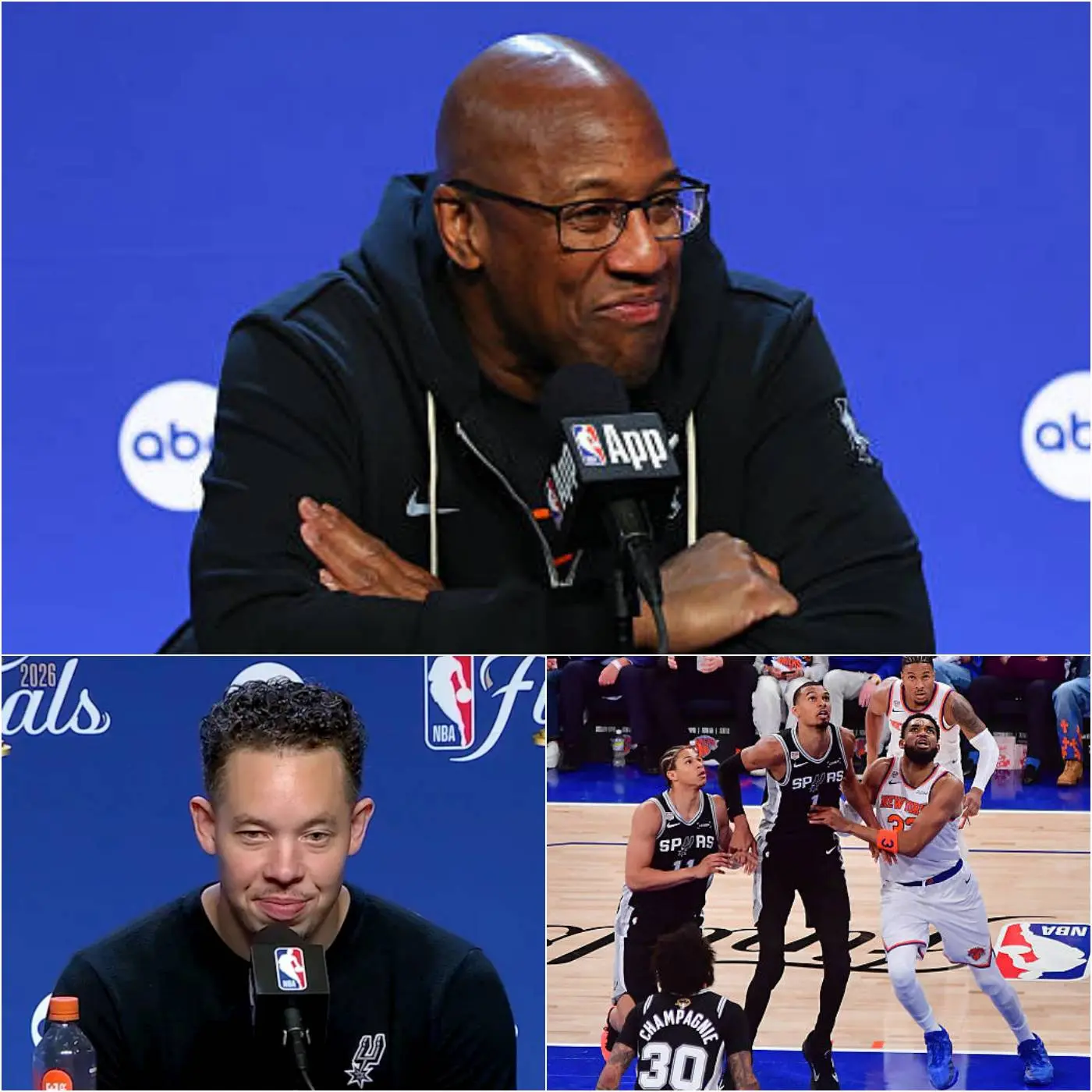 Cover Image for “SAN ANTONIO SPURS ARE THE MOST LACKING-CHARACTER TEAM I’VE EVER FACED!” Knicks head coach Mike Brown reportedly fired a bold verbal shot at the Spurs just hours before Game 5 of the NBA Finals, claiming San Antonio lacks the mentality required for championship pressure