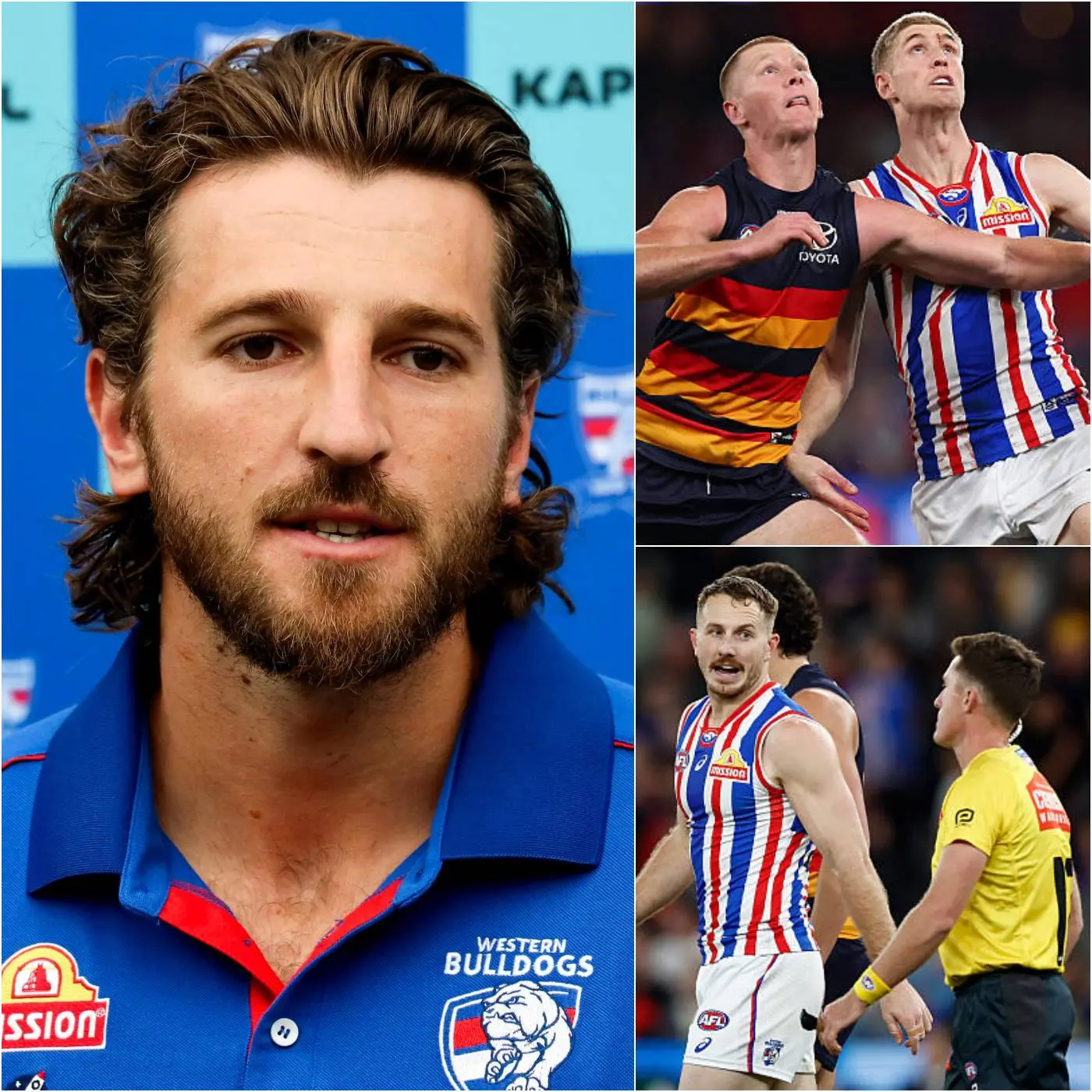 Cover Image for BREAKING NEWS: The Australian Football League has officially been forced to convene an unexpected emergency meeting following the Western Bulldogs’ 64–121 loss to the Adelaide Crows in a highly controversial clash.