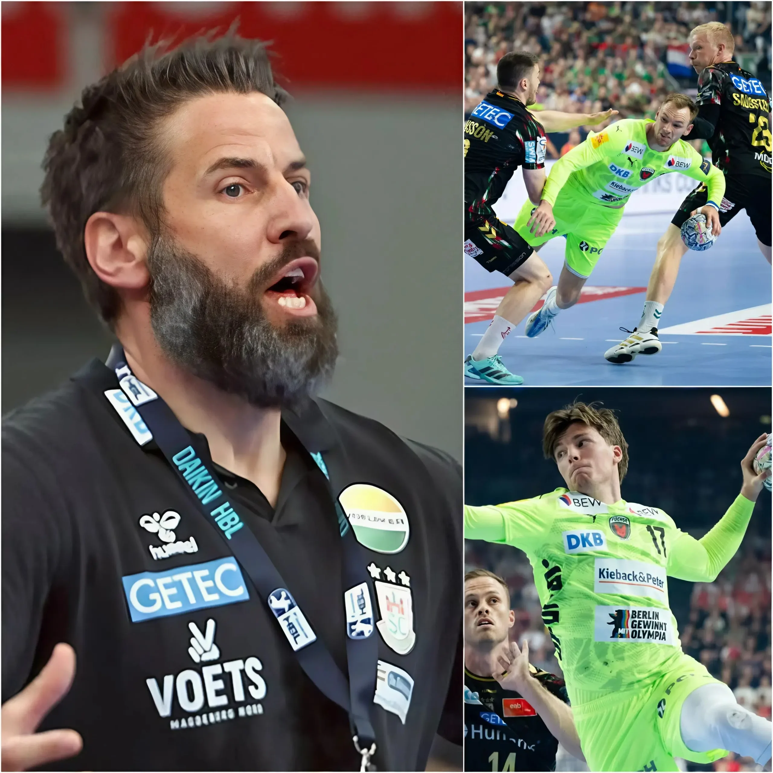 Cover Image for 🚨 „VERSCHWINDE VON HIER! SEIT ICH TRAINER BIN, HABE ICH NOCH NIE EINEN SPIELER GESEHEN, DER SO SCHLECHT IST WIE ER!“ Der Cheftrainer des SC Magdeburg, Bennet Wiegert, soll nach der peinlichen 35:40-Niederlage des SC Magdeburg gegen die Füchse Berlin völlig die Beherrschung verloren haben.