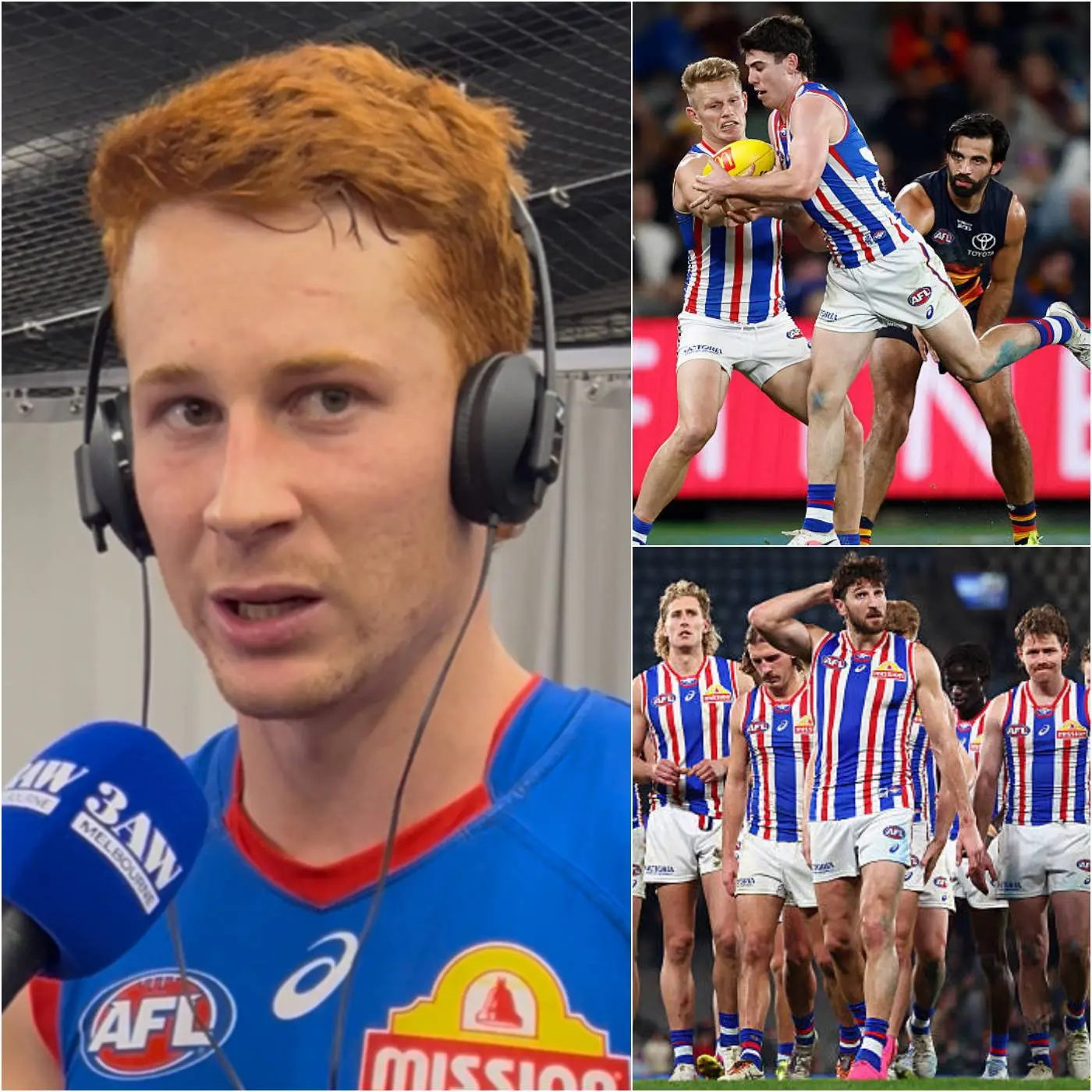 Cover Image for âWHY AM I THE ONE BEING CRITICIZED?â Western Bulldogs star Ed Richards has reportedly fired back at critics following the clubâs crushing 64-121 loss to Adelaide Crows