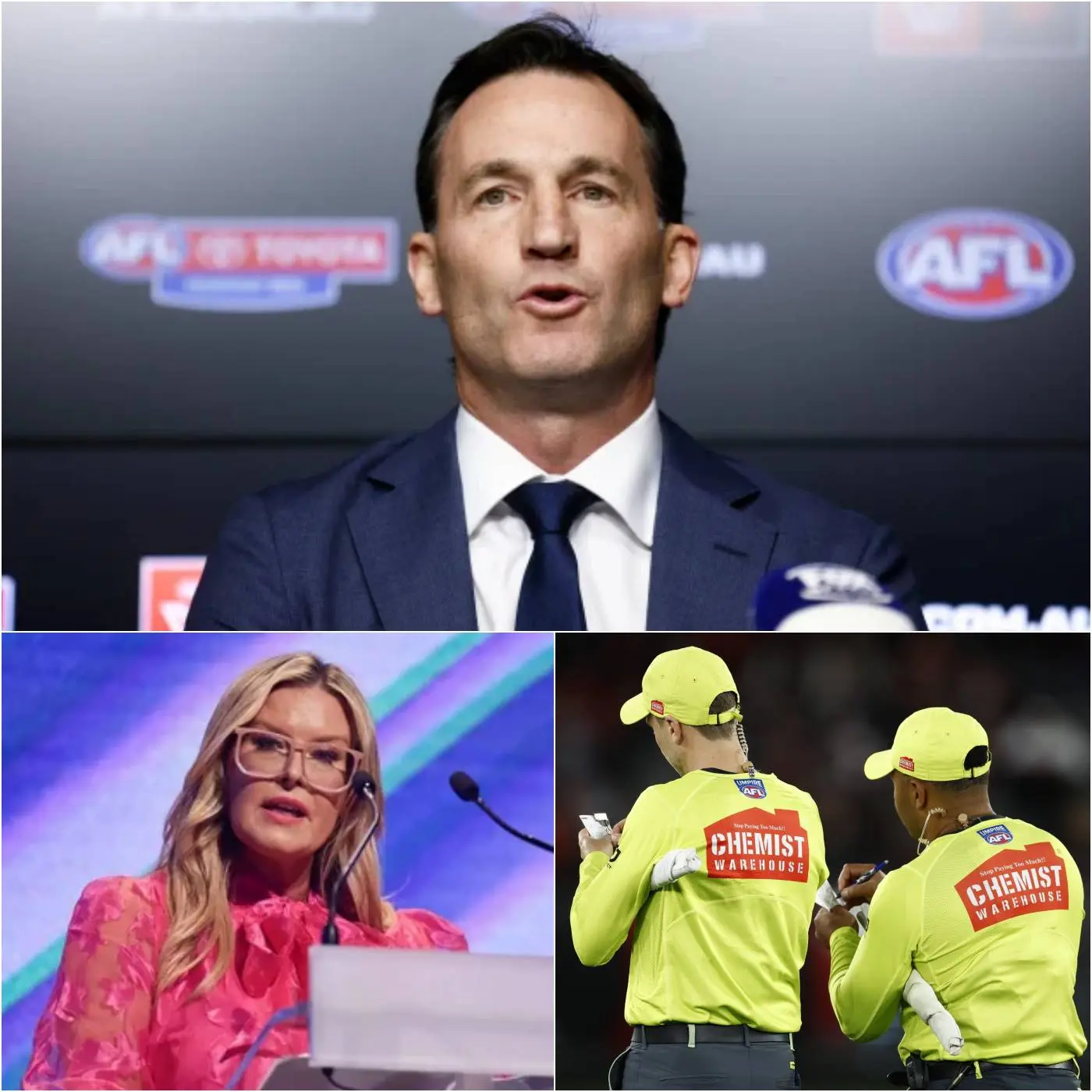 Cover Image for đ¨đĽ âTHIS WASNâT A MISTAKE â IT WAS A DISGRACE!â AFL CEO Andrew Dillon has reportedly announced what could become the HARSHEST PENALTY IN AFL HISTORY for the officiating team following the controversial Western Bulldogs vs Adelaide Crows