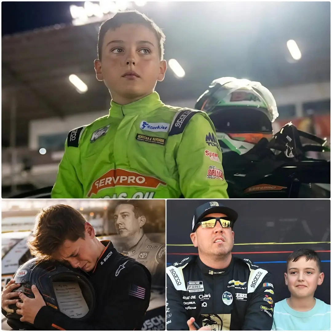 Cover Image for 💔 Just days before the 51FIFTY Jr. Late Model Series race, Brexton Busch found something nobody expected inside his old helmet… 😢