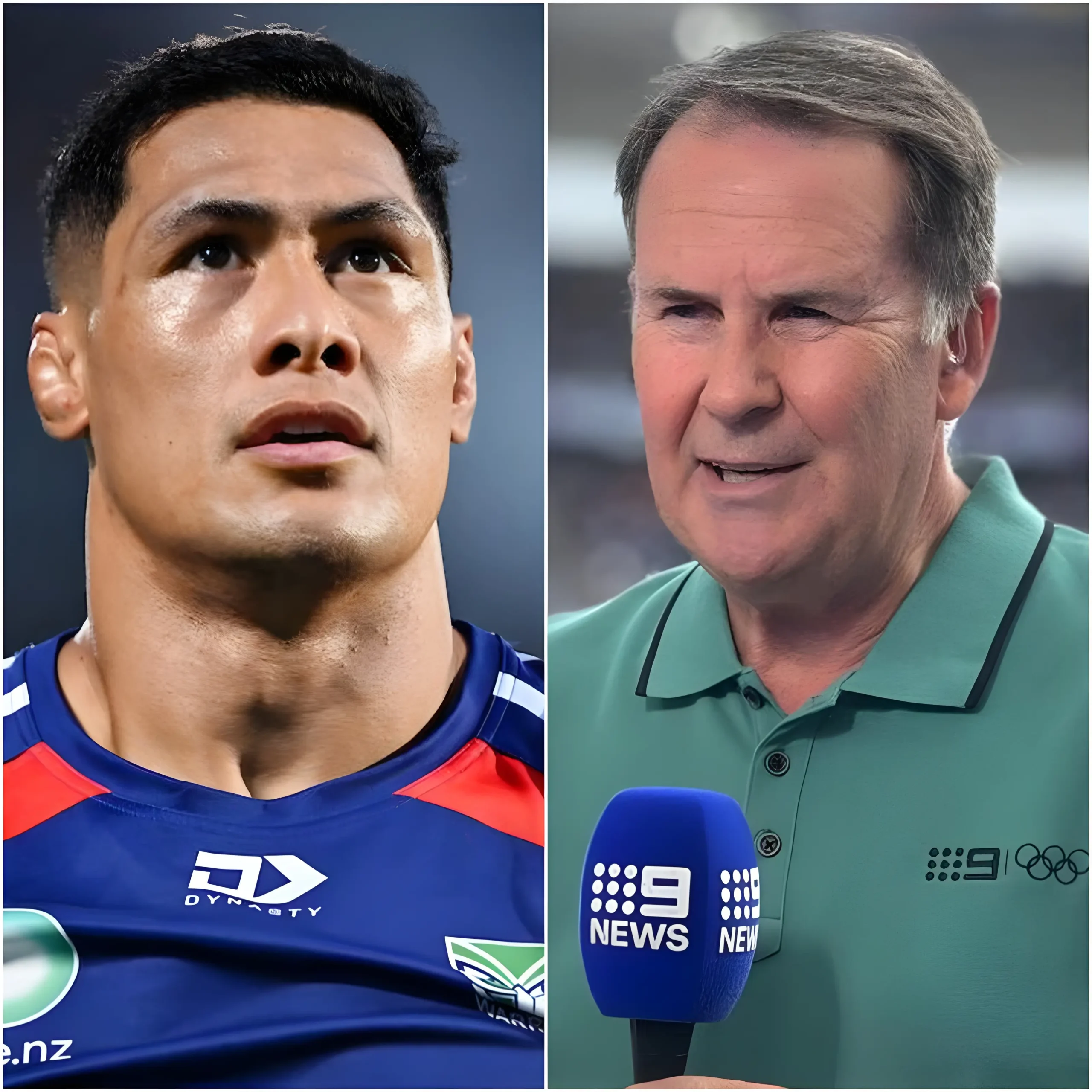Cover Image for “HE’S JUST A FOOTY PLAYER.” That was the dismissive remark made by veteran journalist Tony Jones—moments before the entire studio fell silent and New Zealand Warriors star Roger Tuivasa-Sheck delivered a response that left everyone stunned on live television. 📺