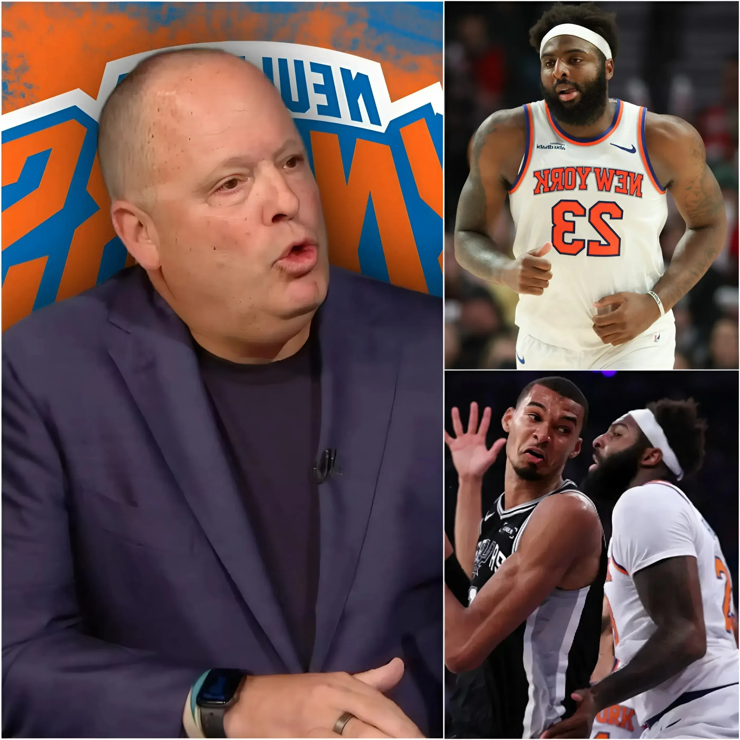Cover Image for LATEST NEWS: “WE HAVE DECIDED” — Immediately after winning the championship, the New York Knicks officially announced the future of center Mitchell Robinson right after the season ended…. See more👇👇